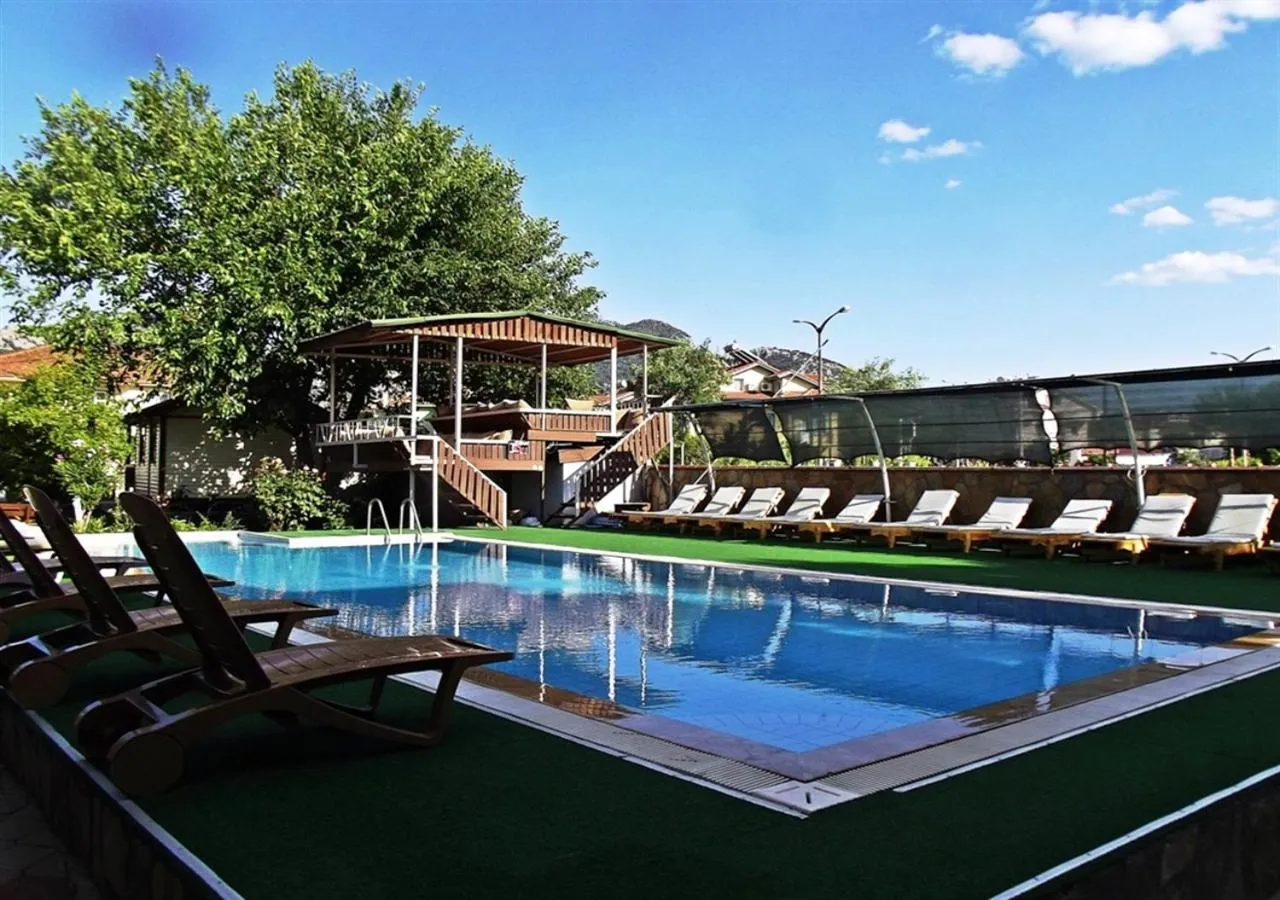 Pool view in Gurkan Apart Hotel