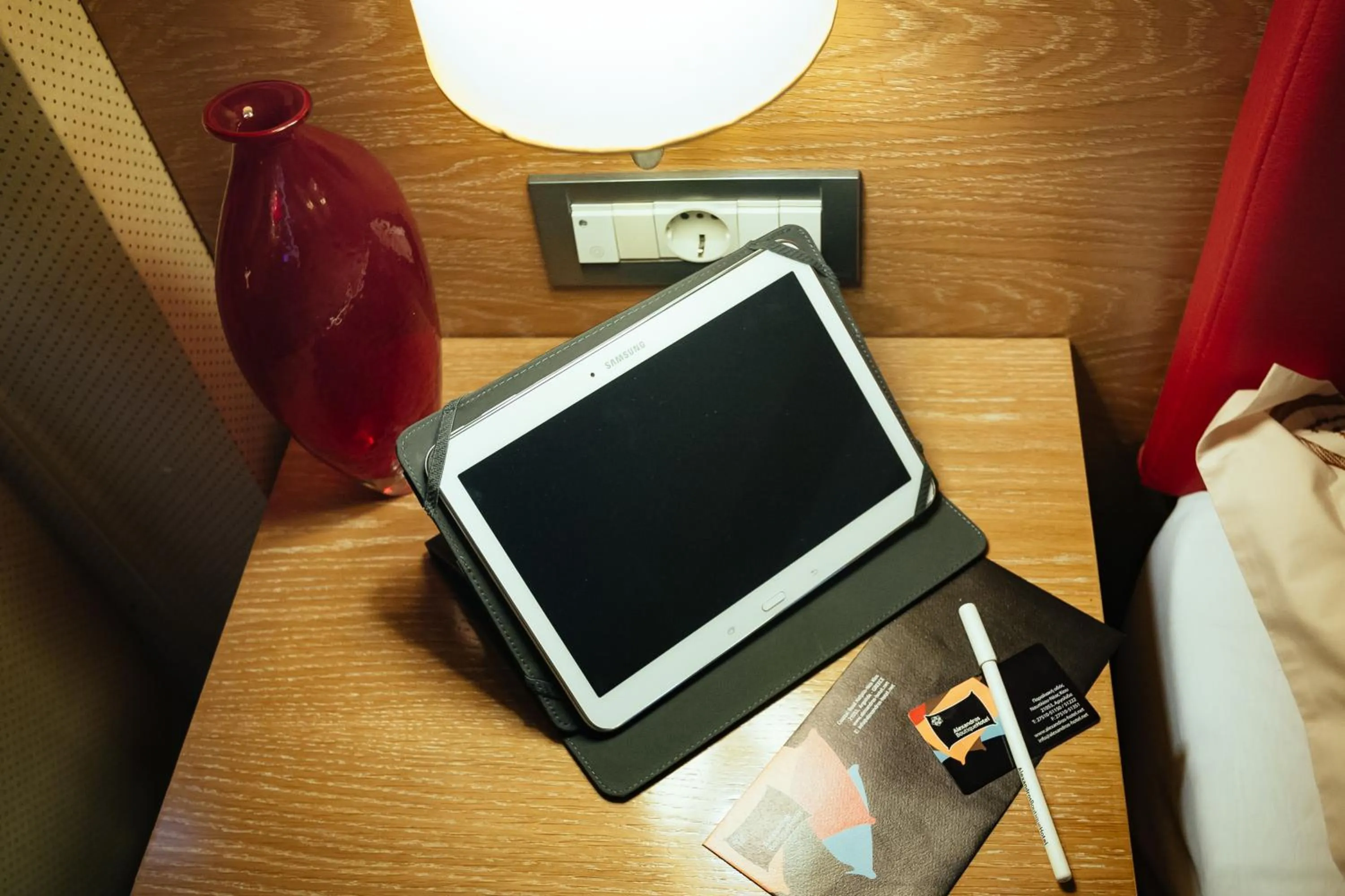 Living room in Alexandros Boutique Hotel