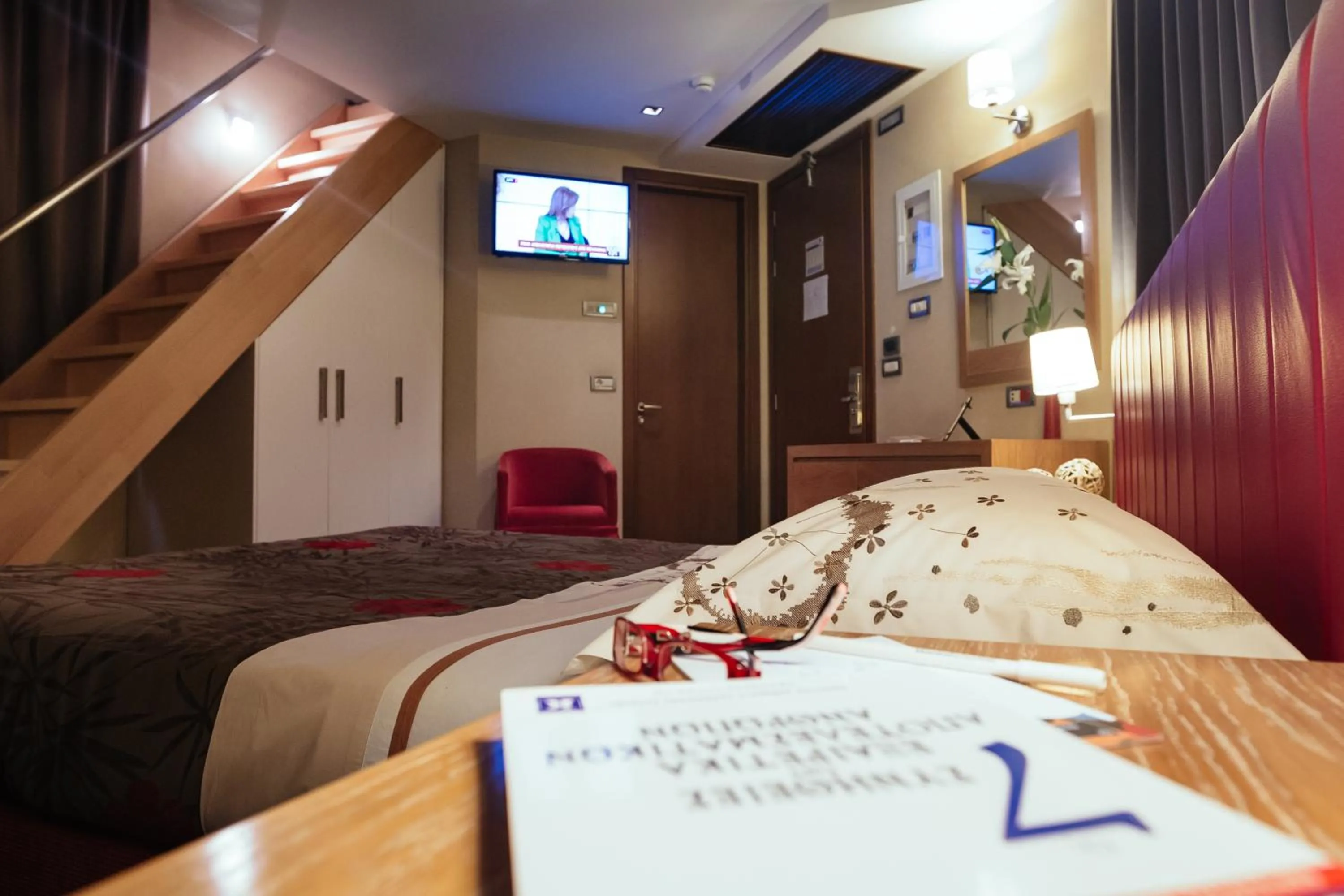 Photo of the whole room, Bed in Alexandros Boutique Hotel