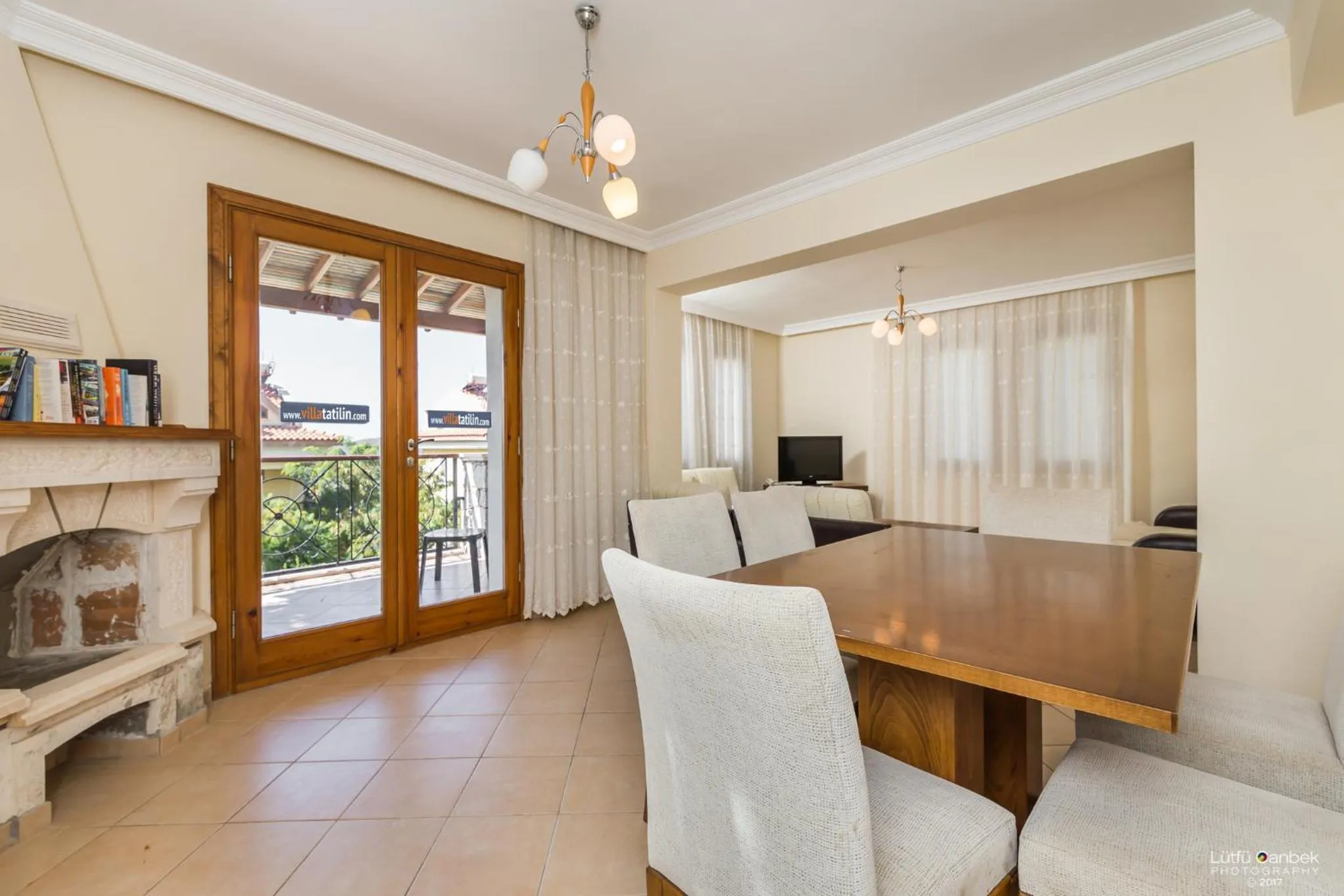 Living room in Perdikia Hill Hotel And Villas