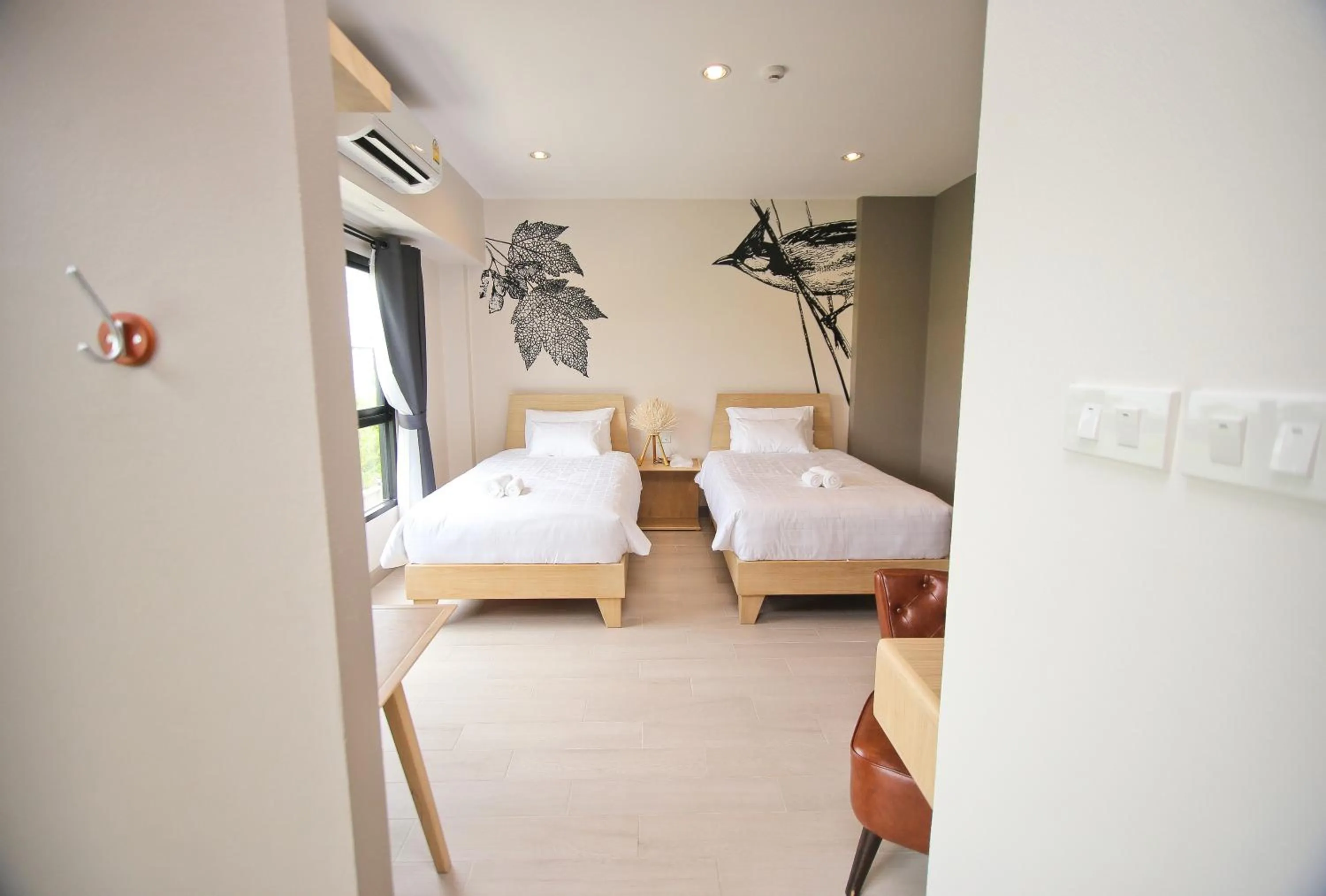 Bed in Bunprasop Garden Hotel