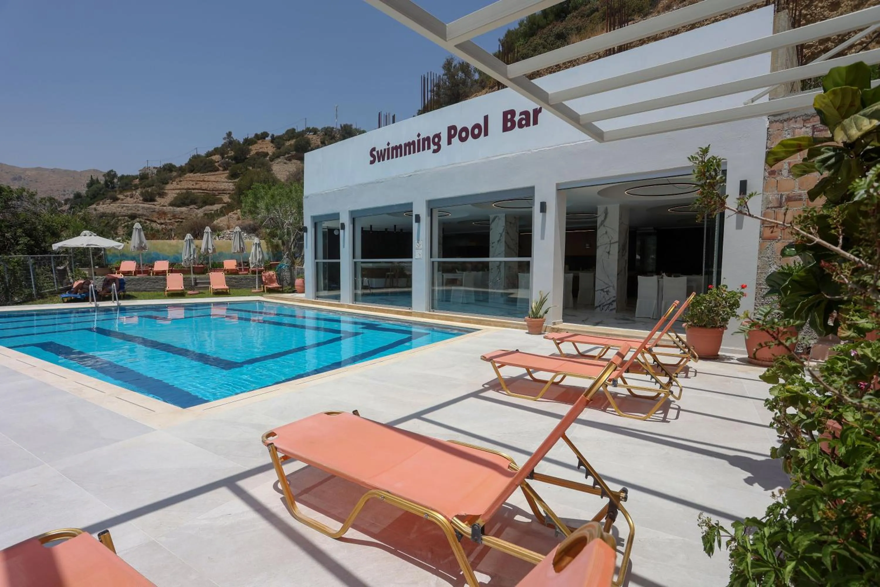 Lounge or bar in Petra Hotel