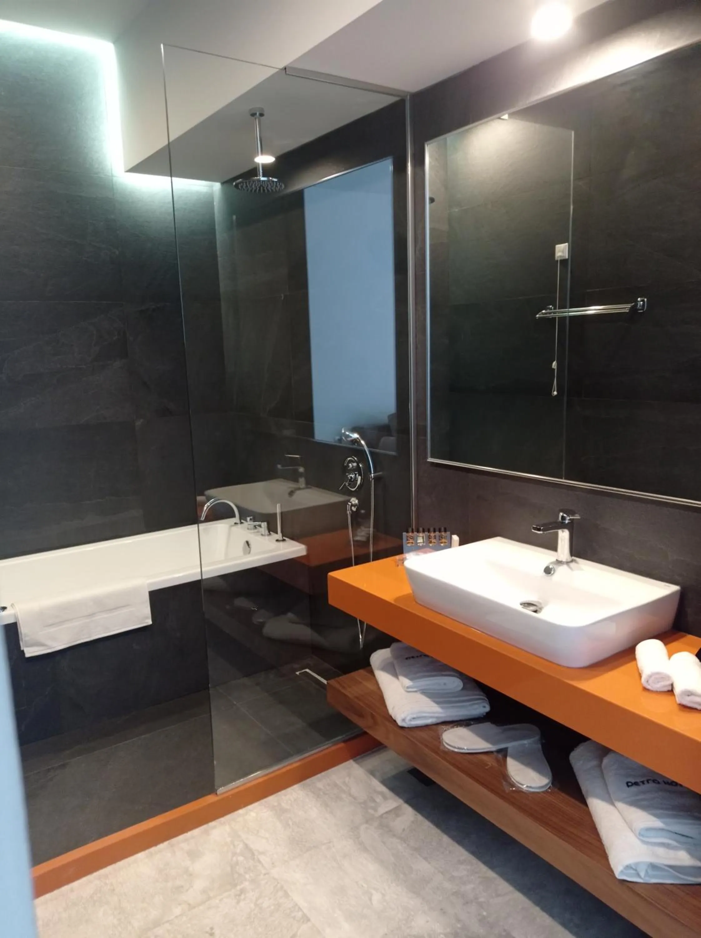 Bathroom in Petra Hotel