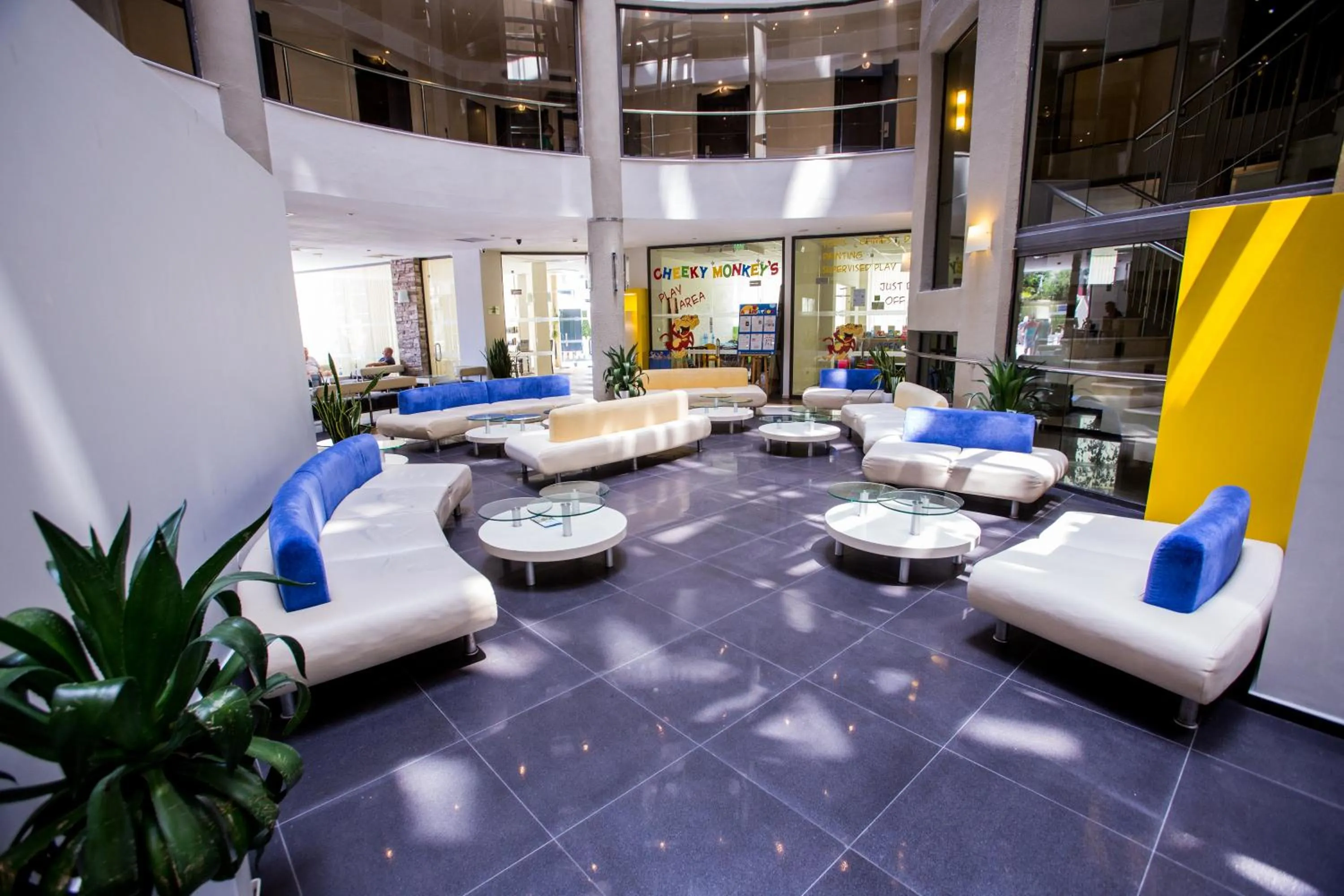 Lobby or reception in Smartline Meridian Hotel