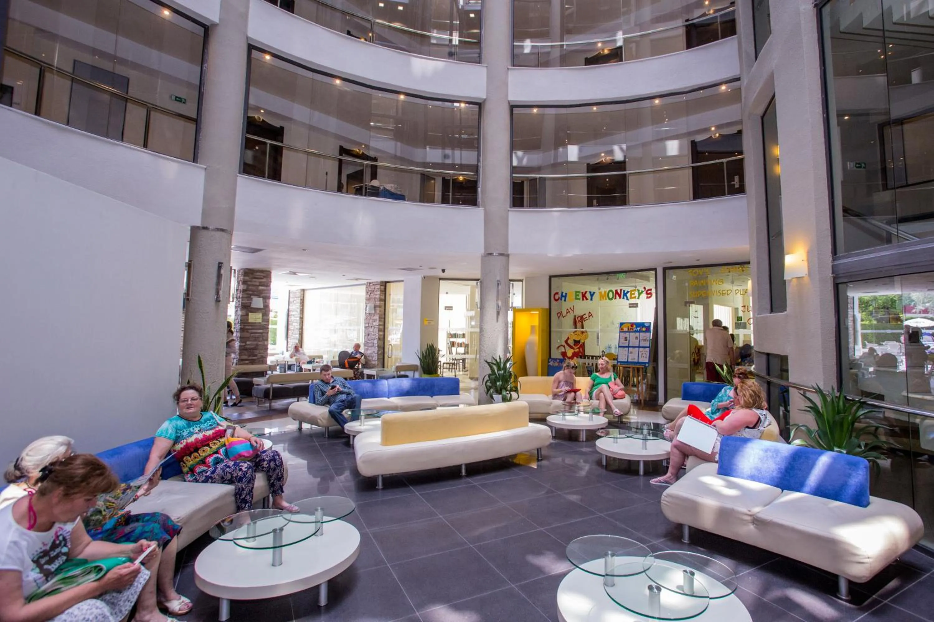 Lobby or reception in Smartline Meridian Hotel