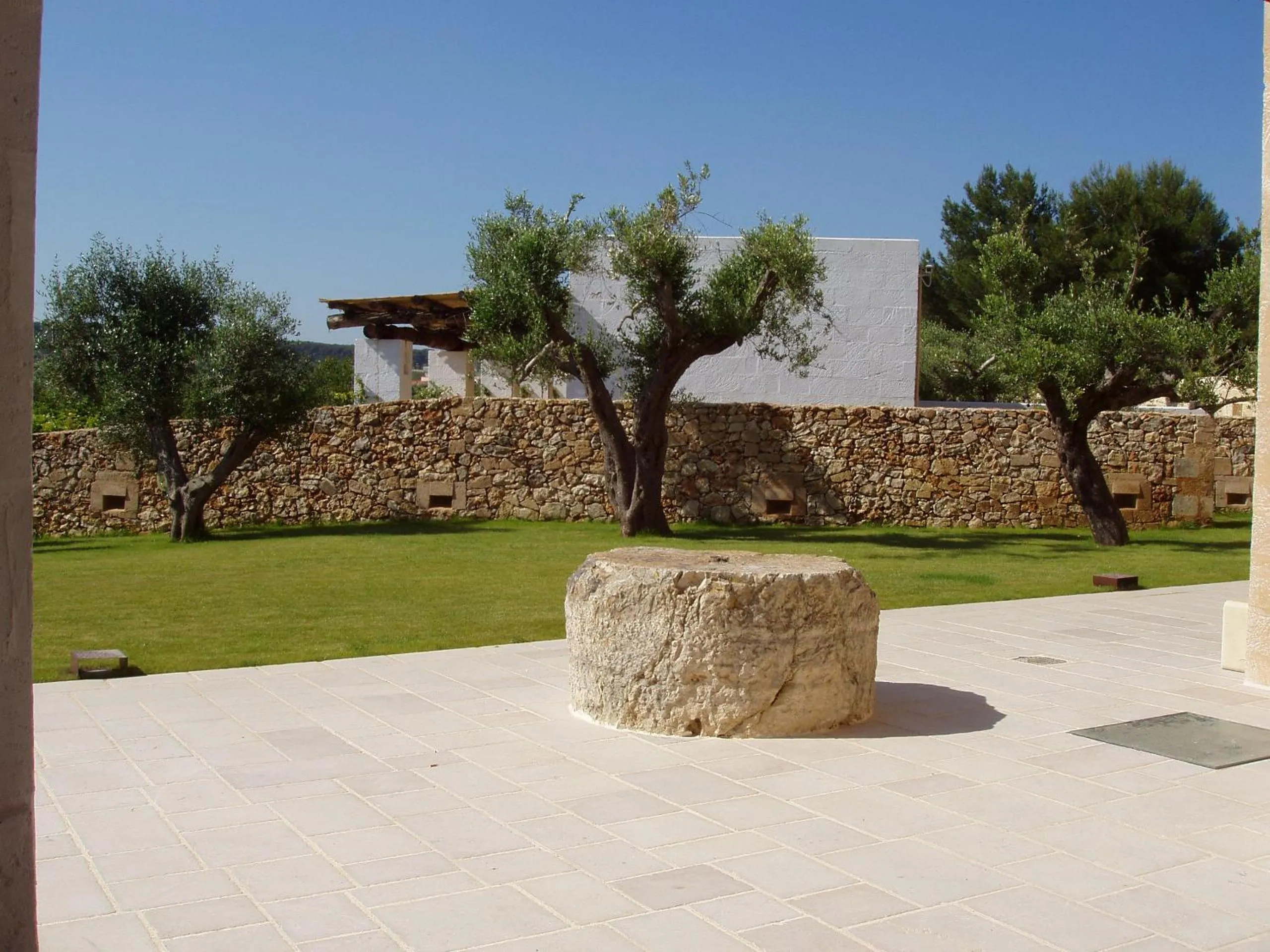 Garden in Masseria L'Antico Frantoio