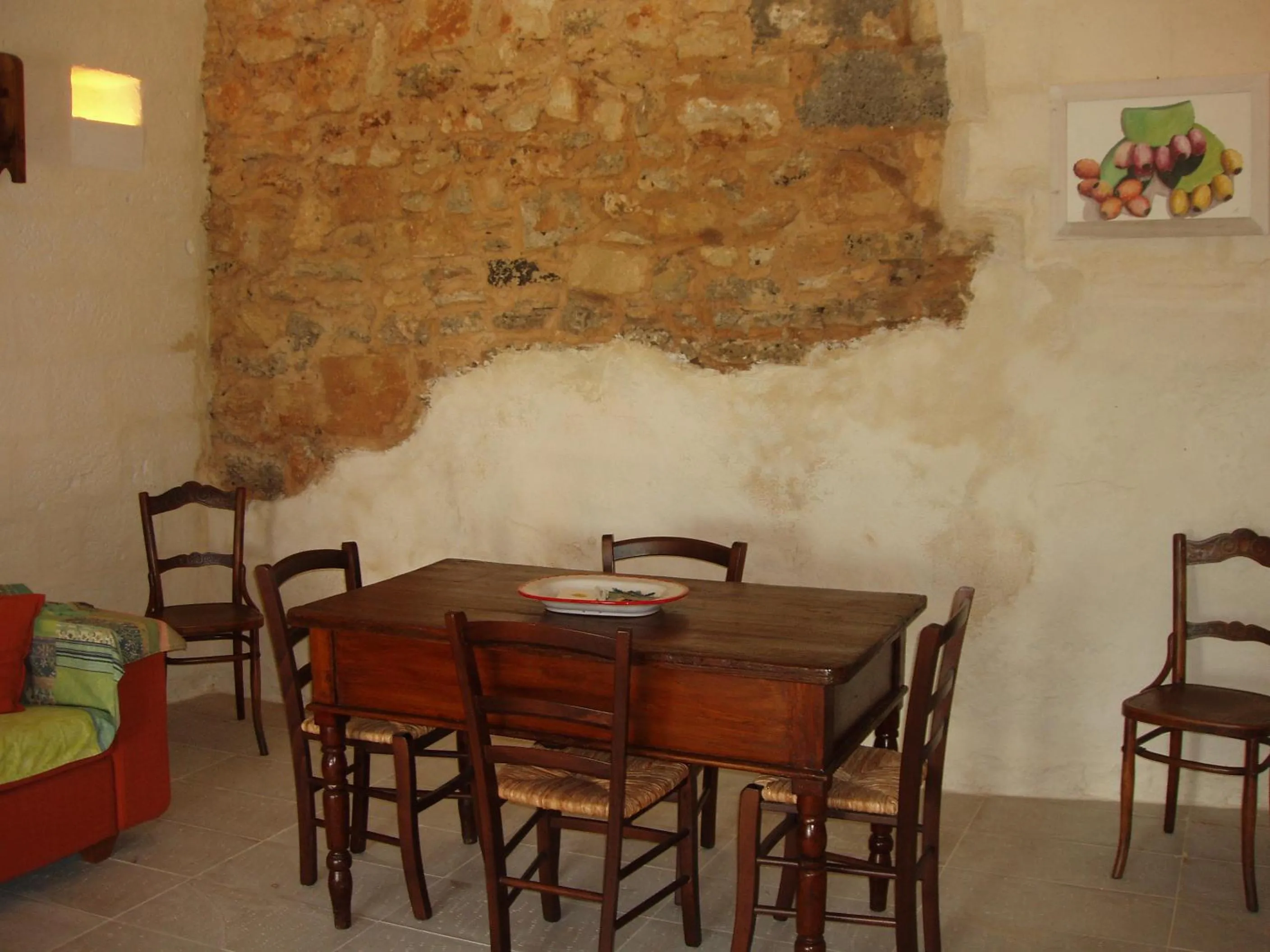 Dining area in Masseria L'Antico Frantoio