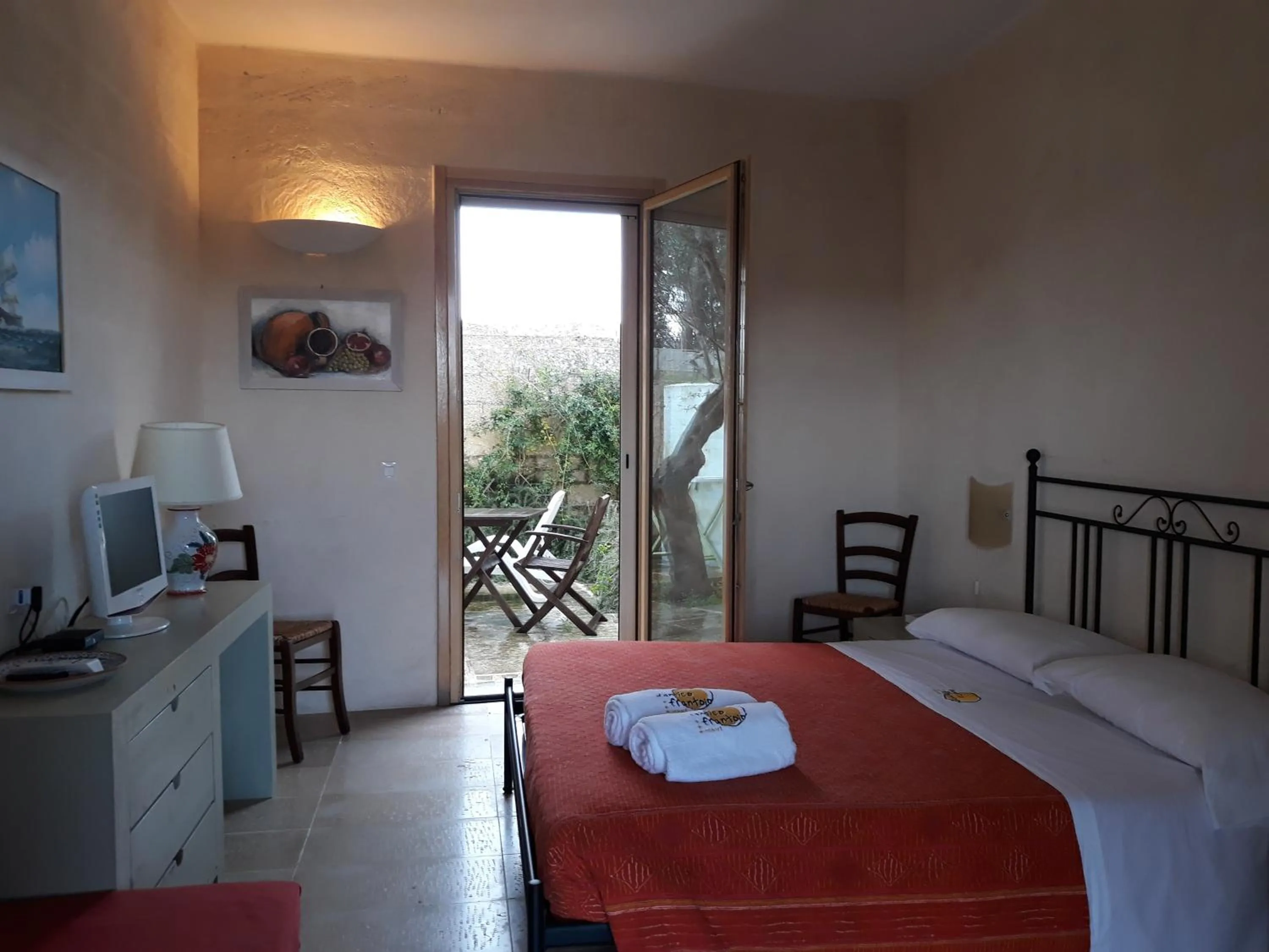 Bedroom, Bed in Masseria L'Antico Frantoio