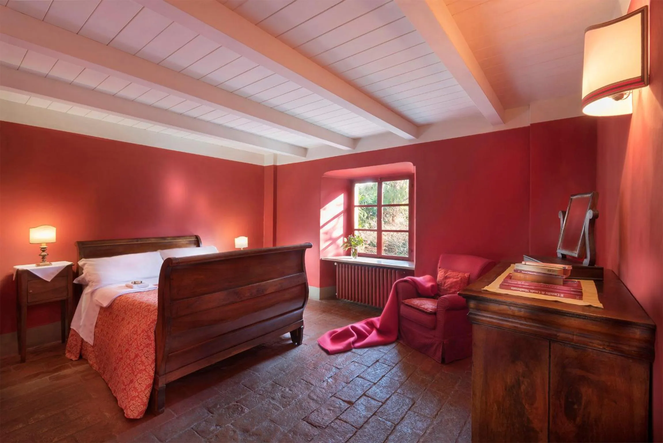 Bed in Castello Di San Sebastiano Po