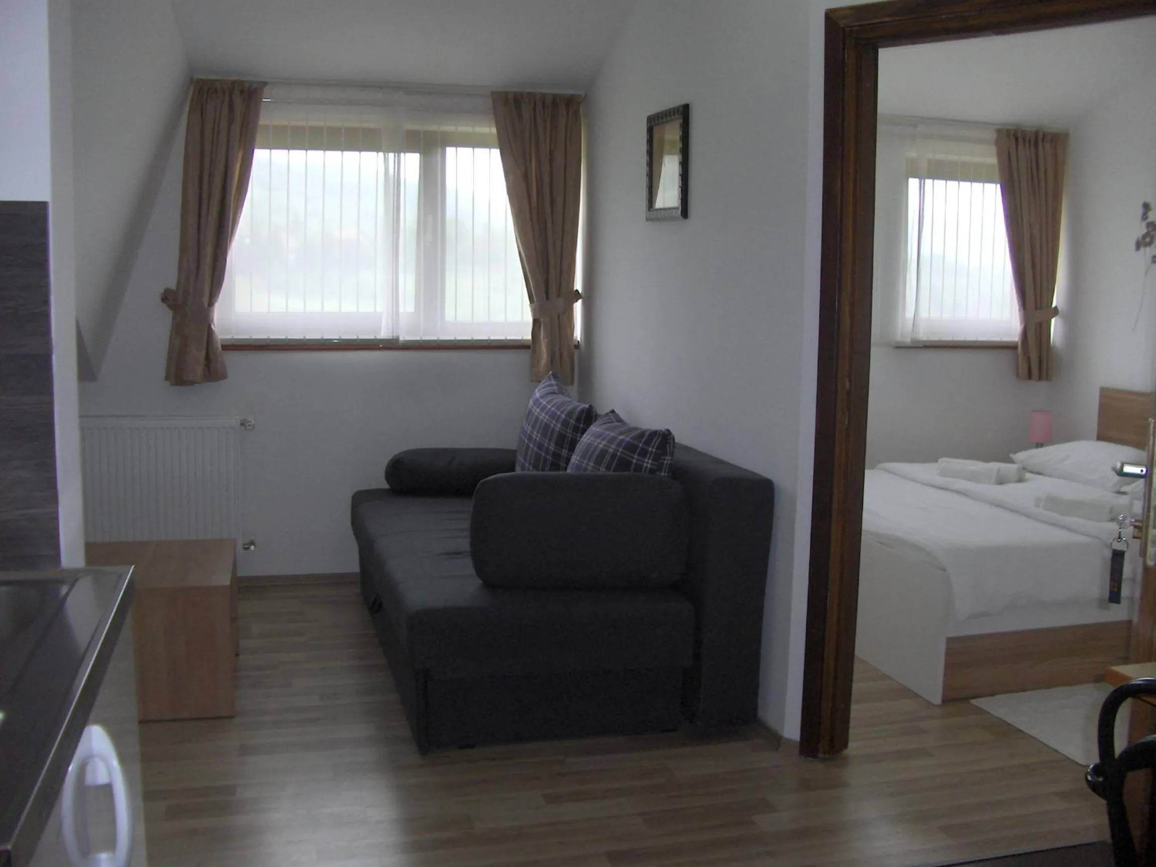 Seating area, Bed in House Josipa