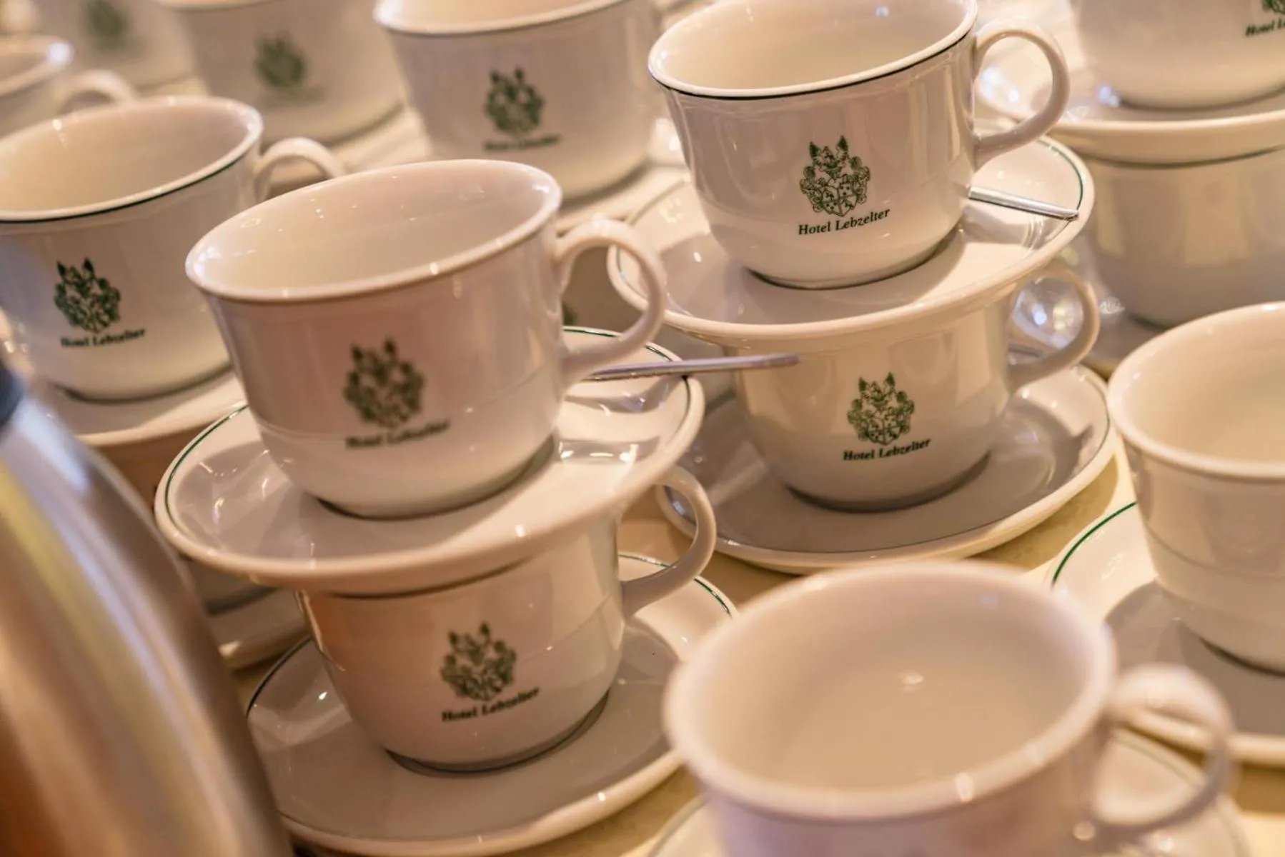 Coffee/tea facilities in Hotel Restaurant Lebzelter