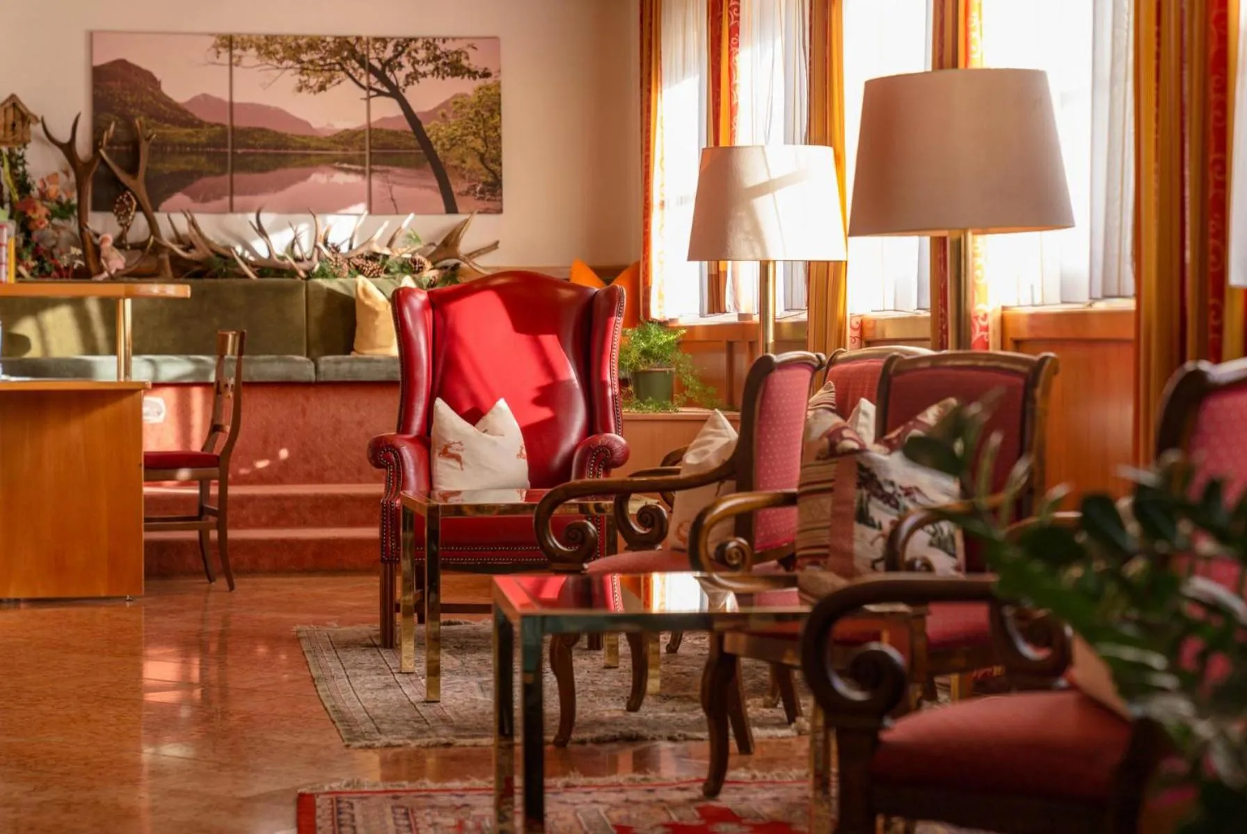 Lobby or reception in Hotel Restaurant Lebzelter