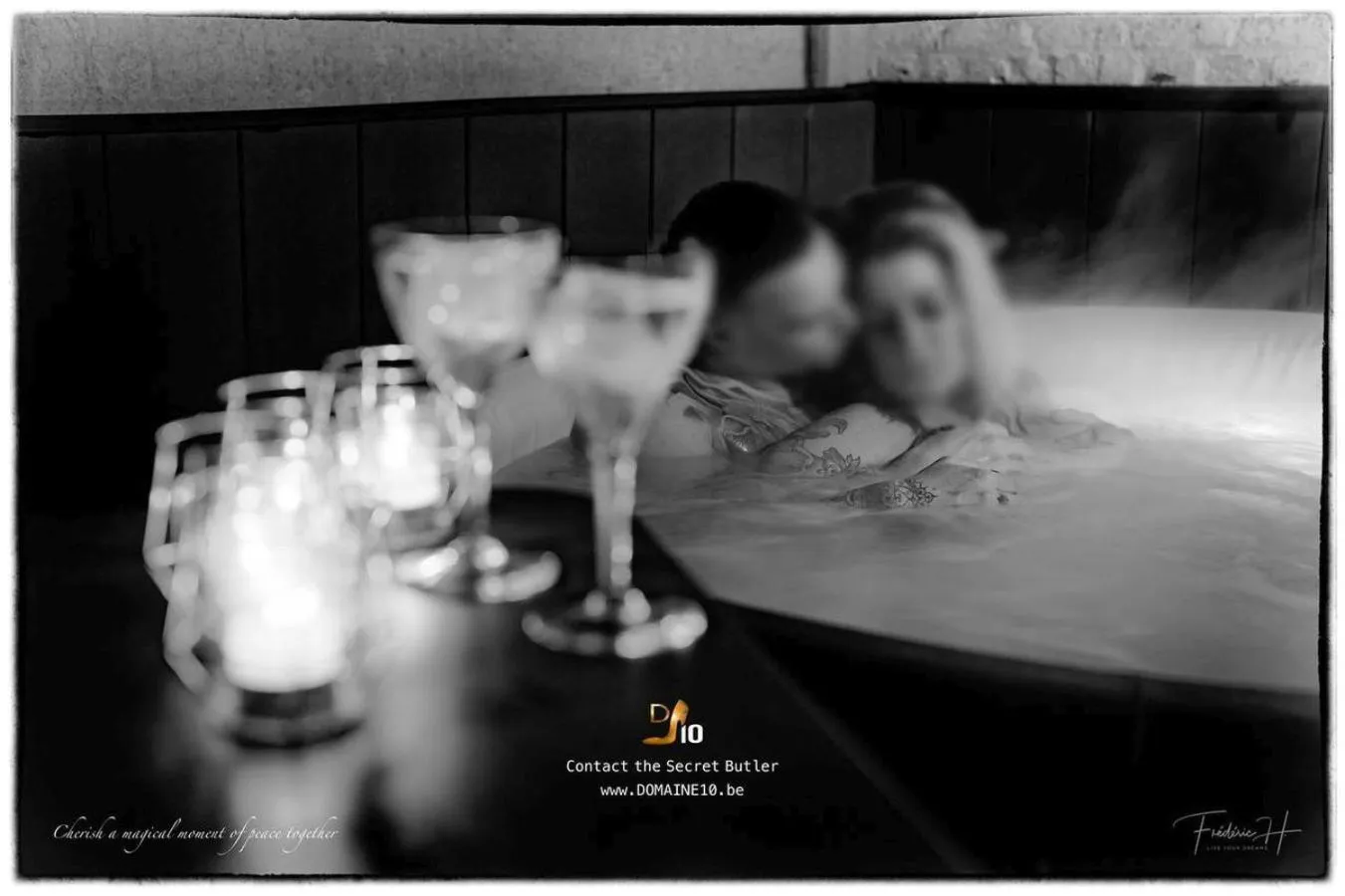 Hot Tub in Domaine 10