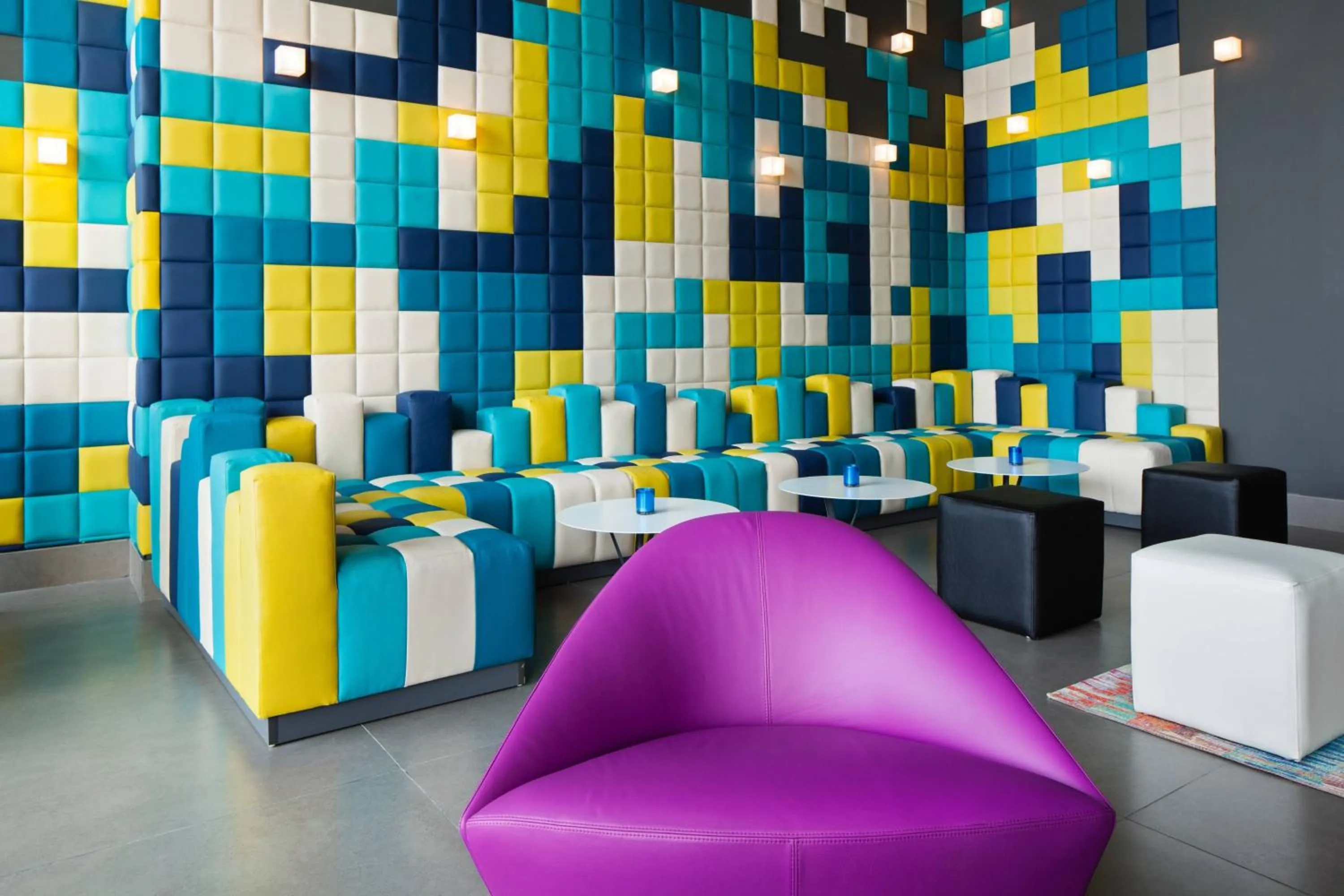 Living room in W Panama