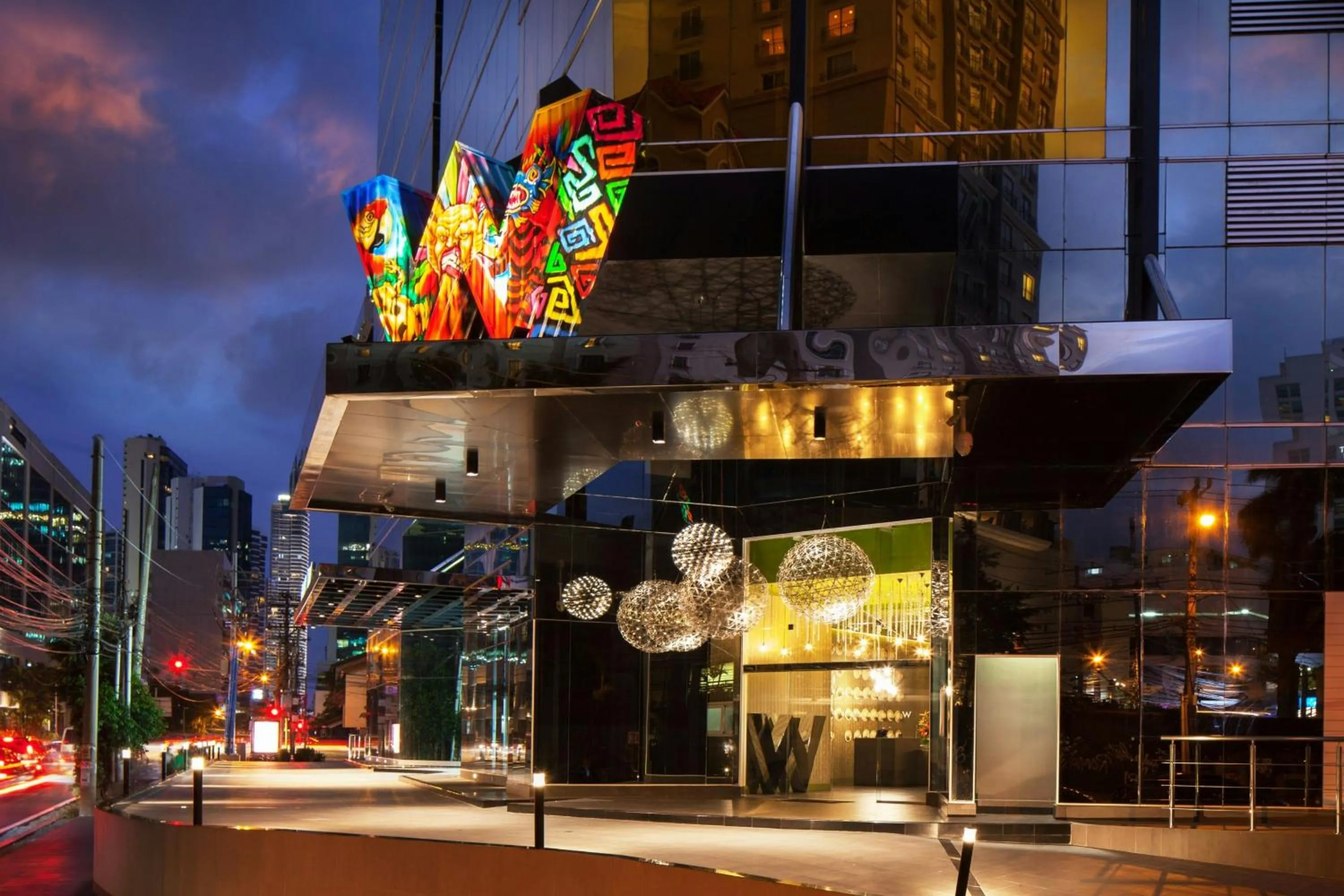 Property building in W Panama