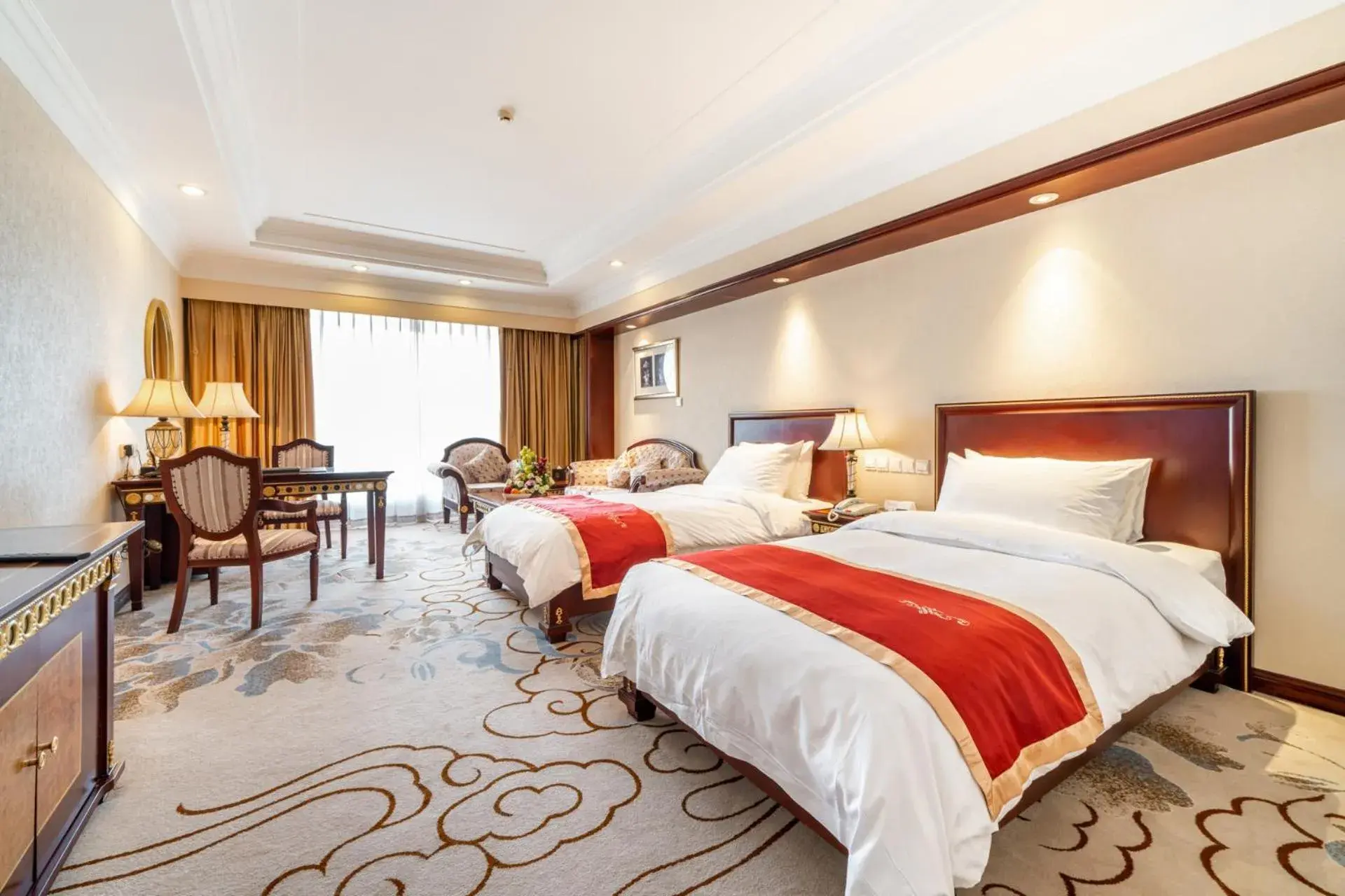 Deluxe Twin Room in Maritim Hotel Taicang Garden Deluxe Twin Room in Maritim Hotel Taicang Garden