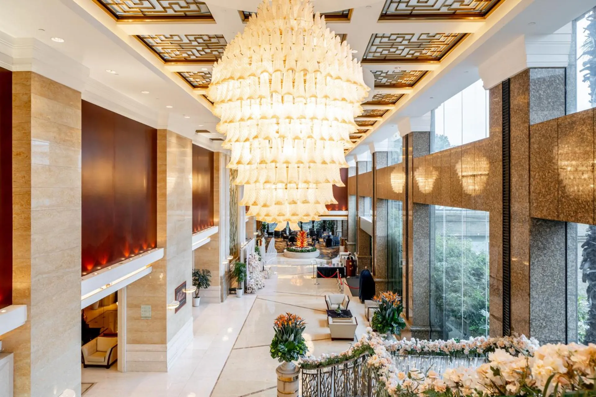 Lobby or reception in Maritim Hotel Taicang Garden