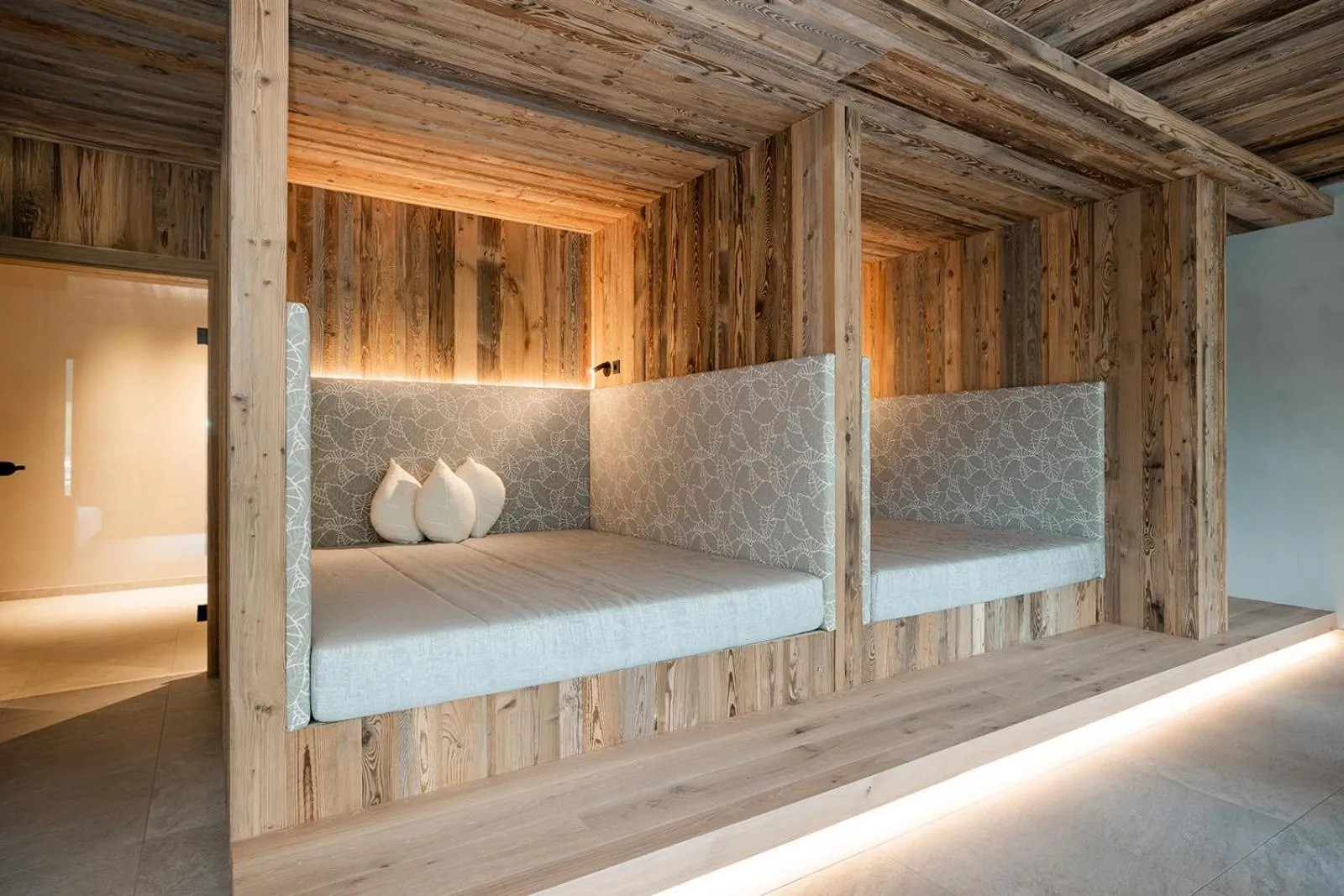 Sauna, Bed in Hotel Dorfer