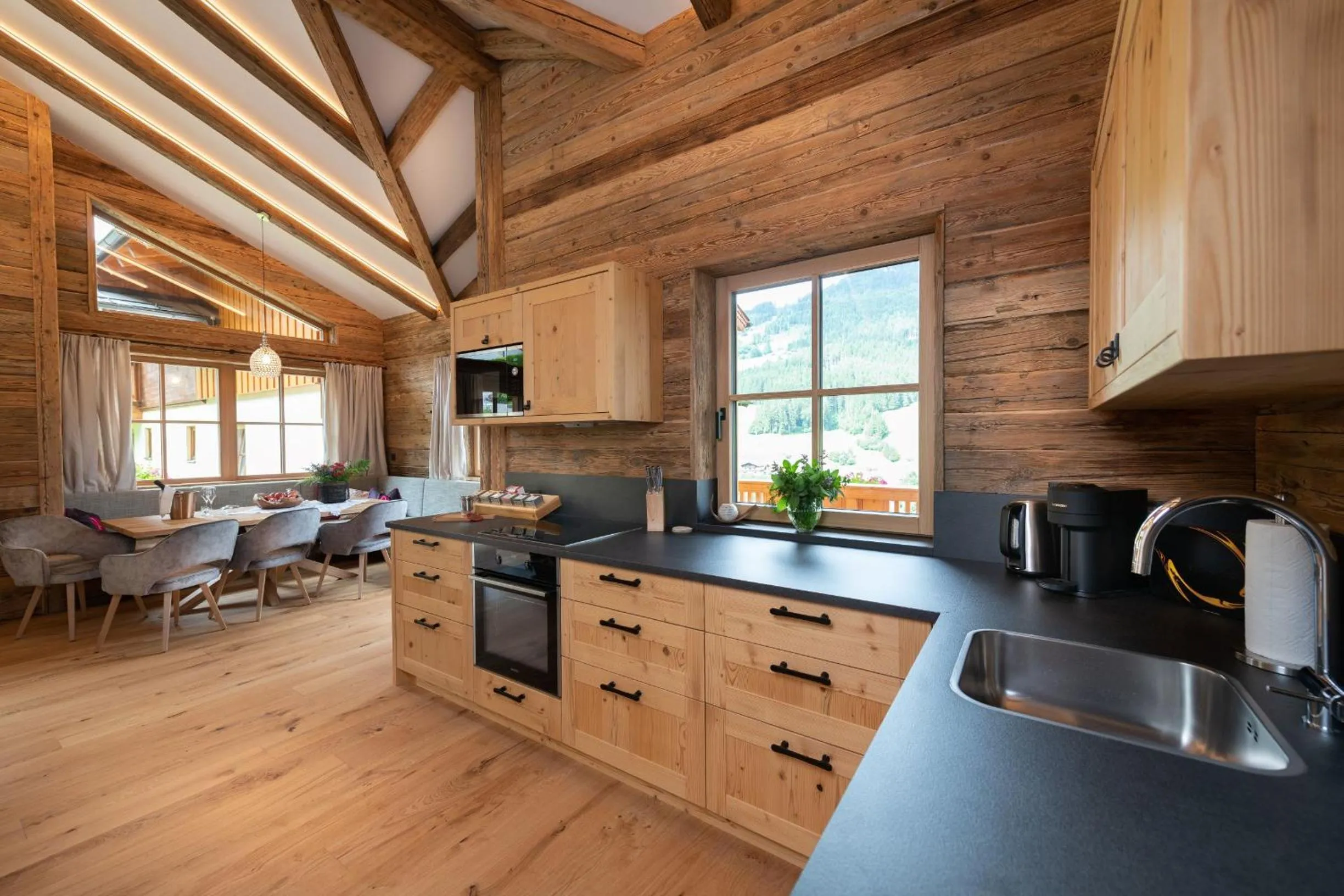 kitchen in Hotel Dorfer