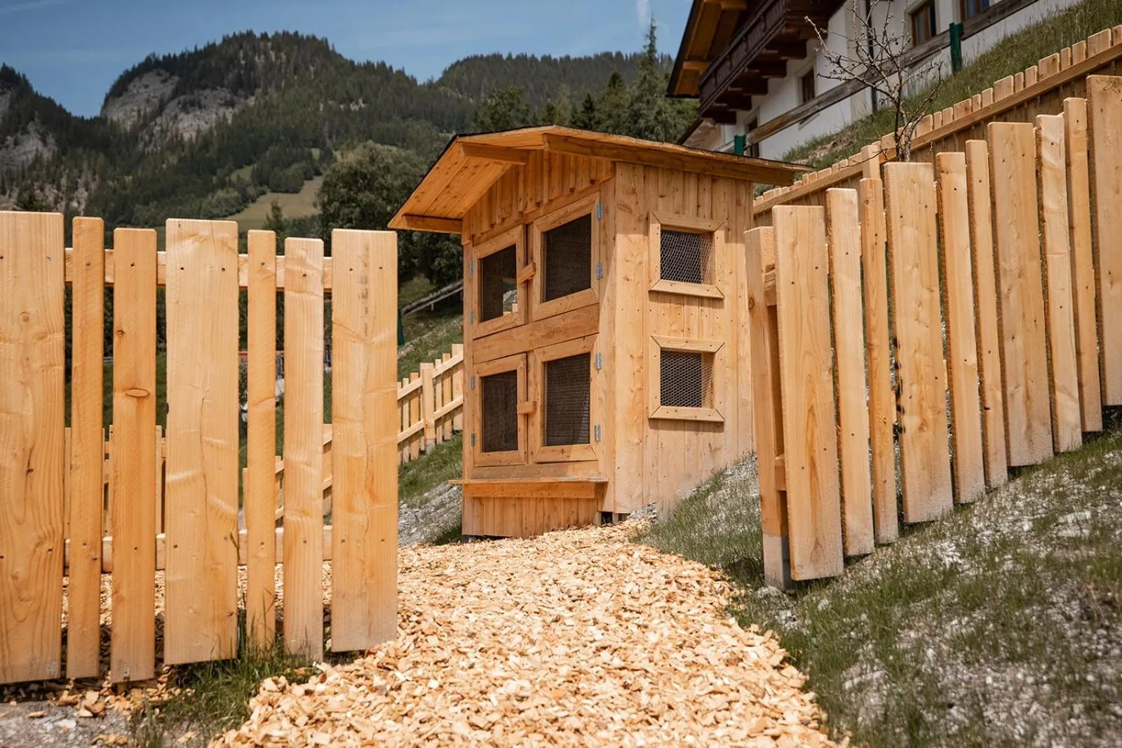 Children play ground in Hotel Dorfer