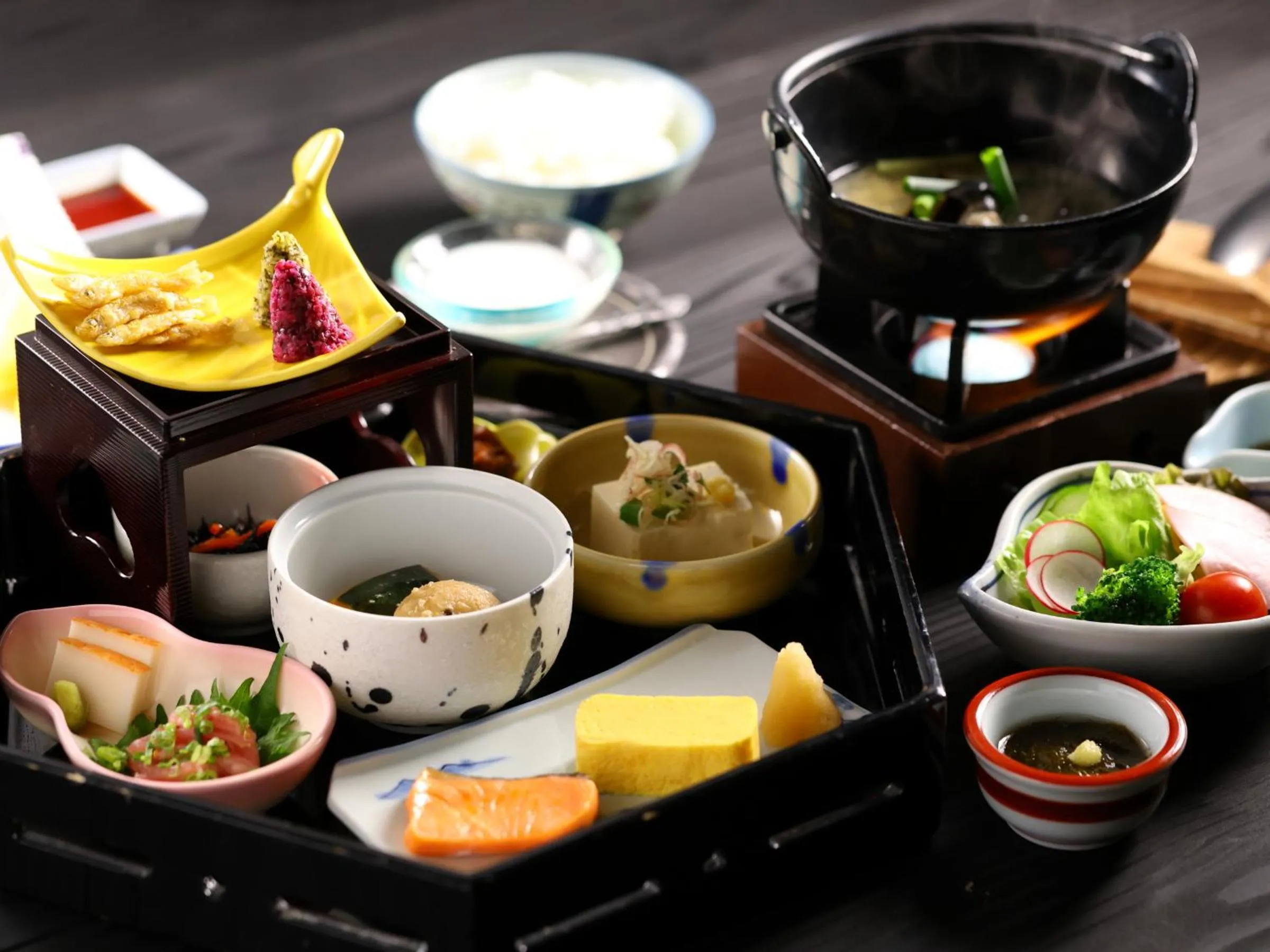 Breakfast in Hamanoyu