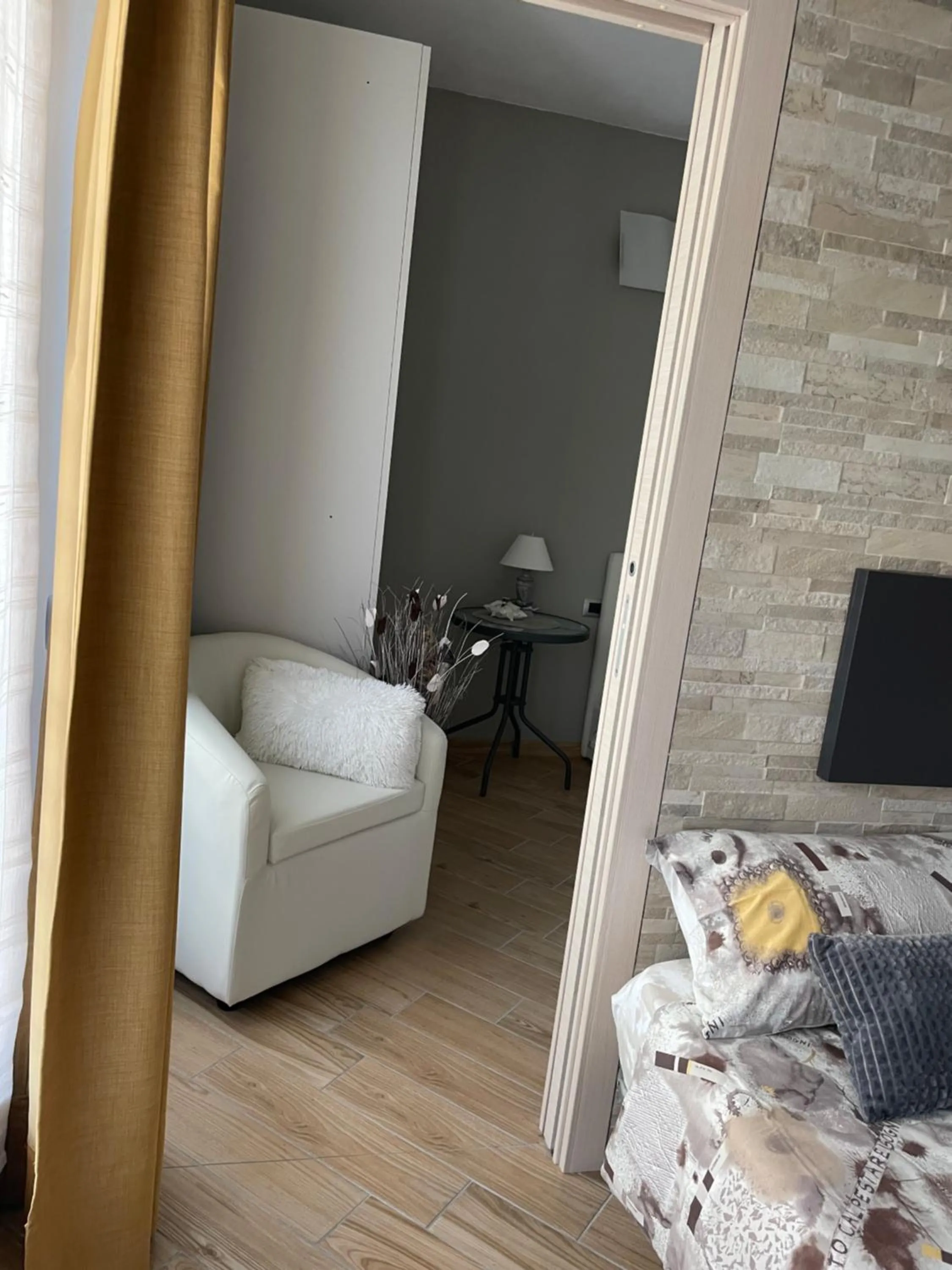 Seating area, Bed in Il Vigneto