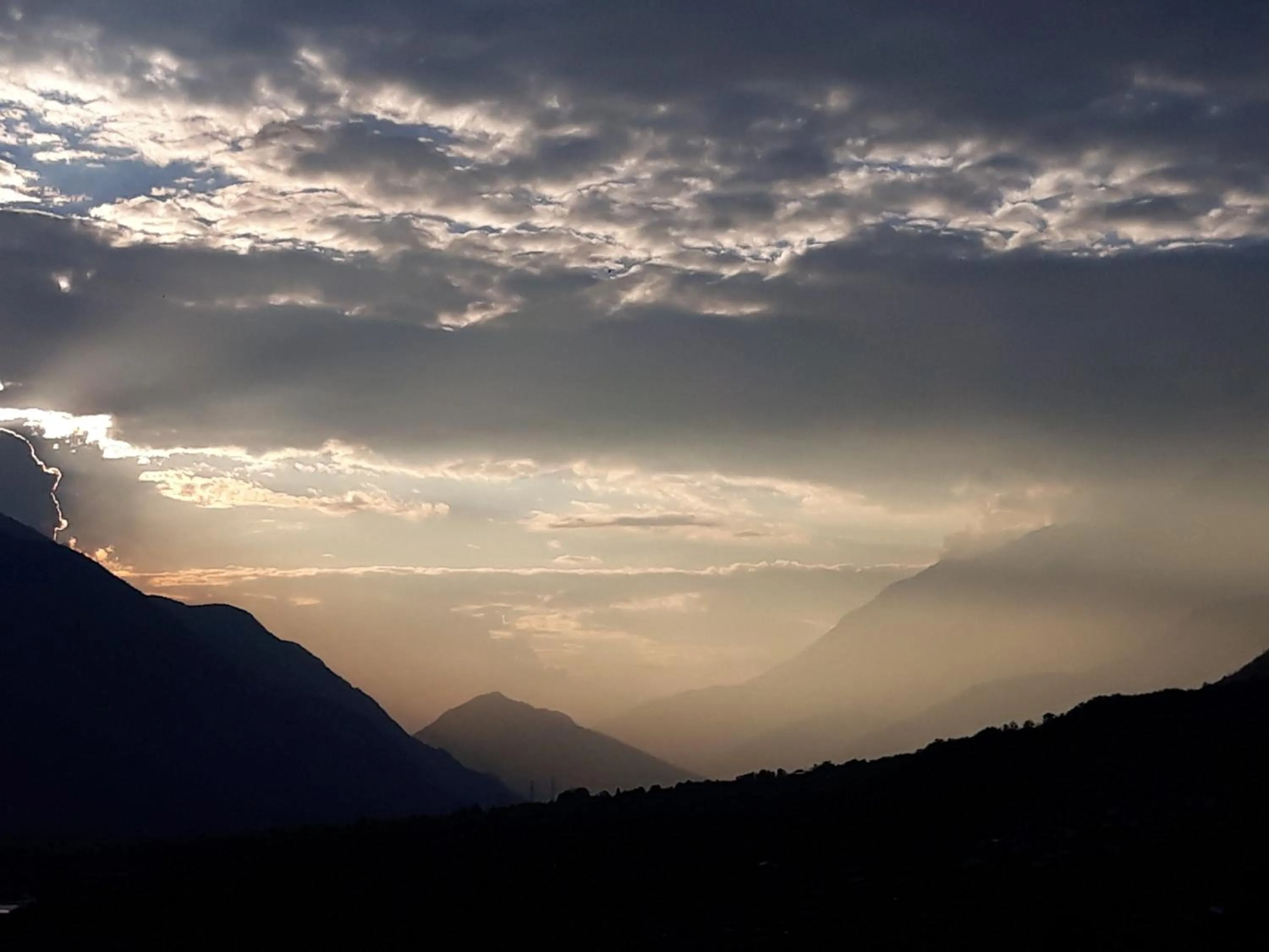 Sunset in Il Vigneto
