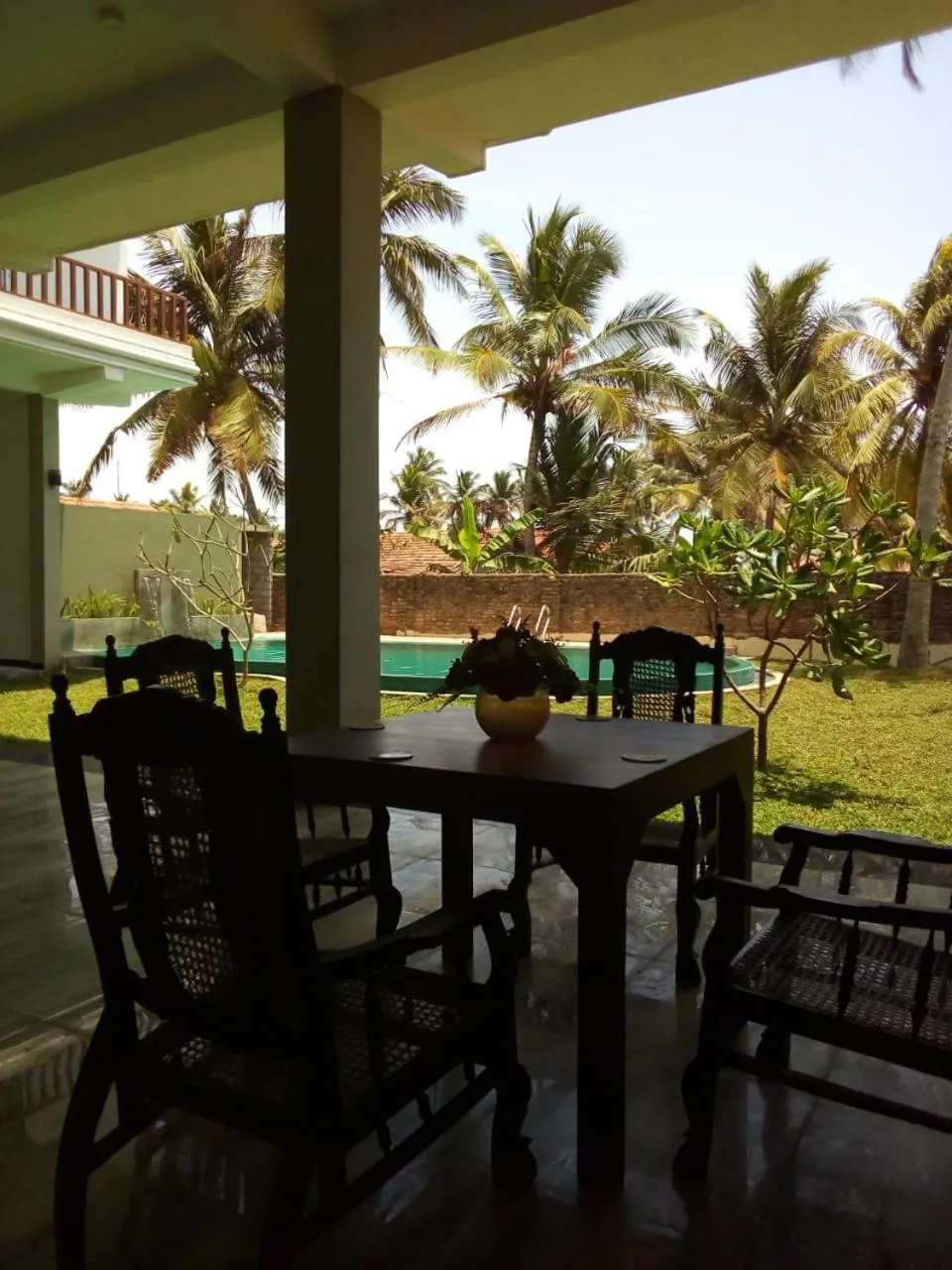 Pool view in Hotel Star White - Negombo