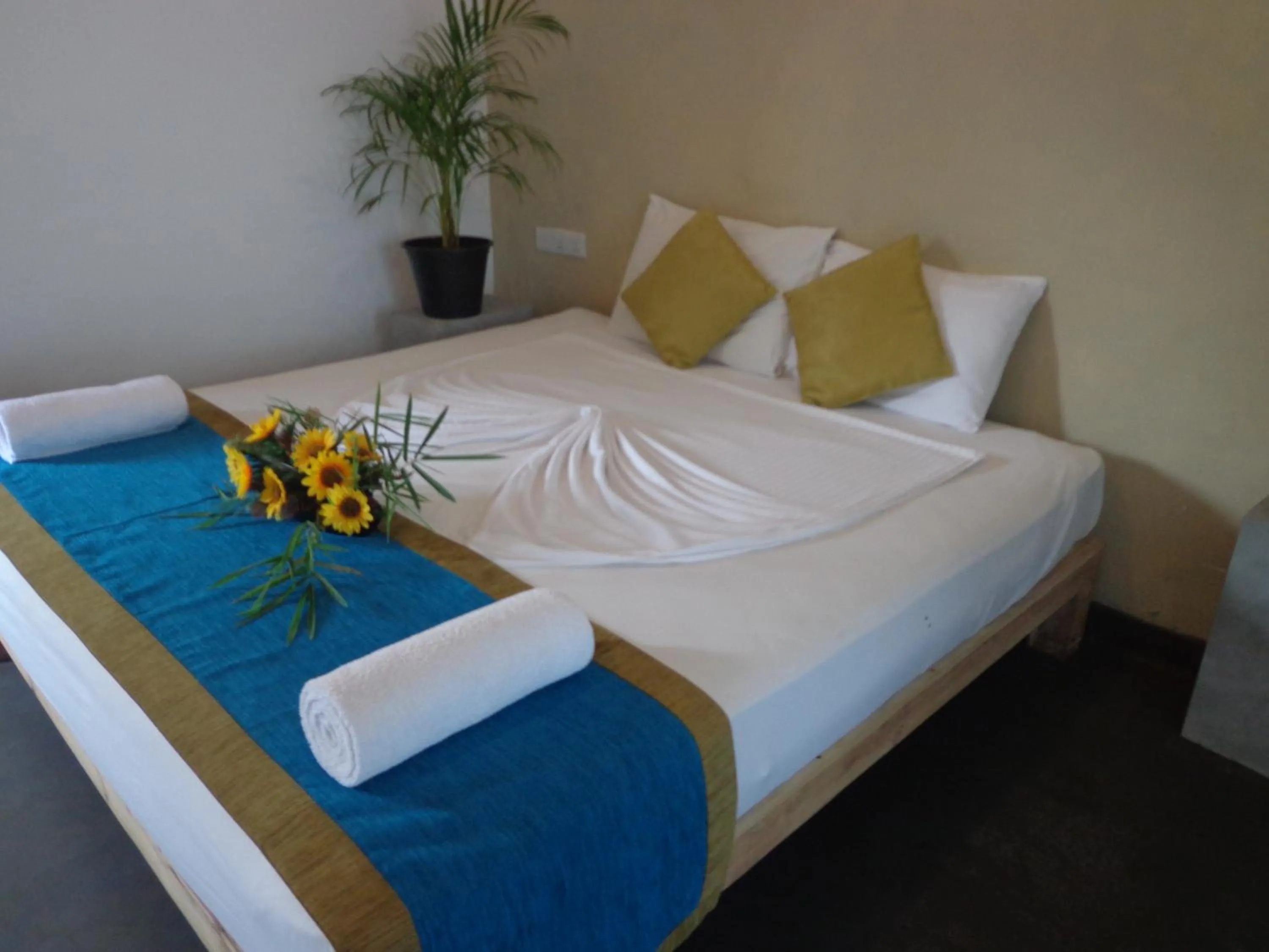 Bed in Hotel Star White - Negombo