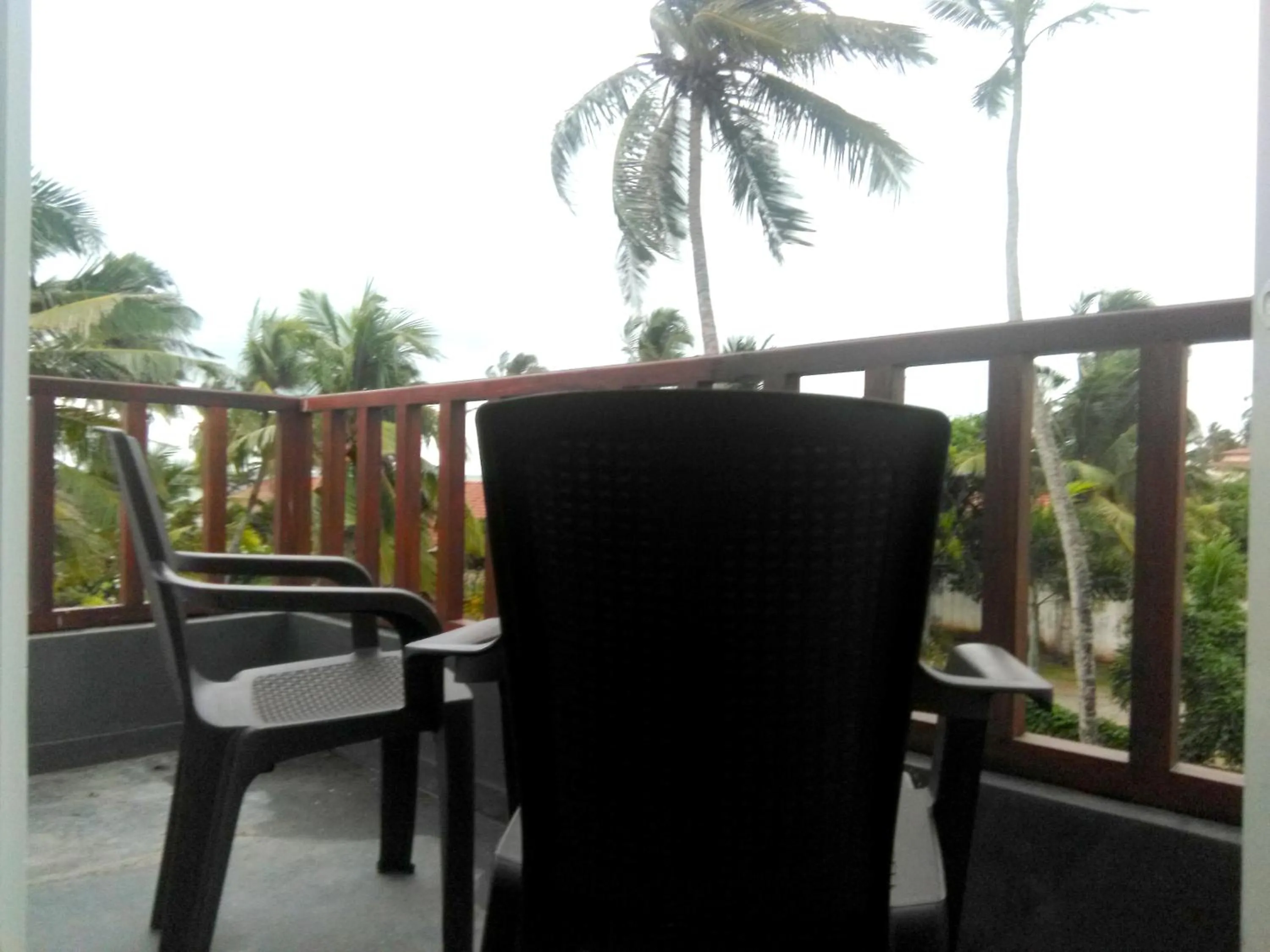 Balcony/Terrace in Hotel Star White - Negombo