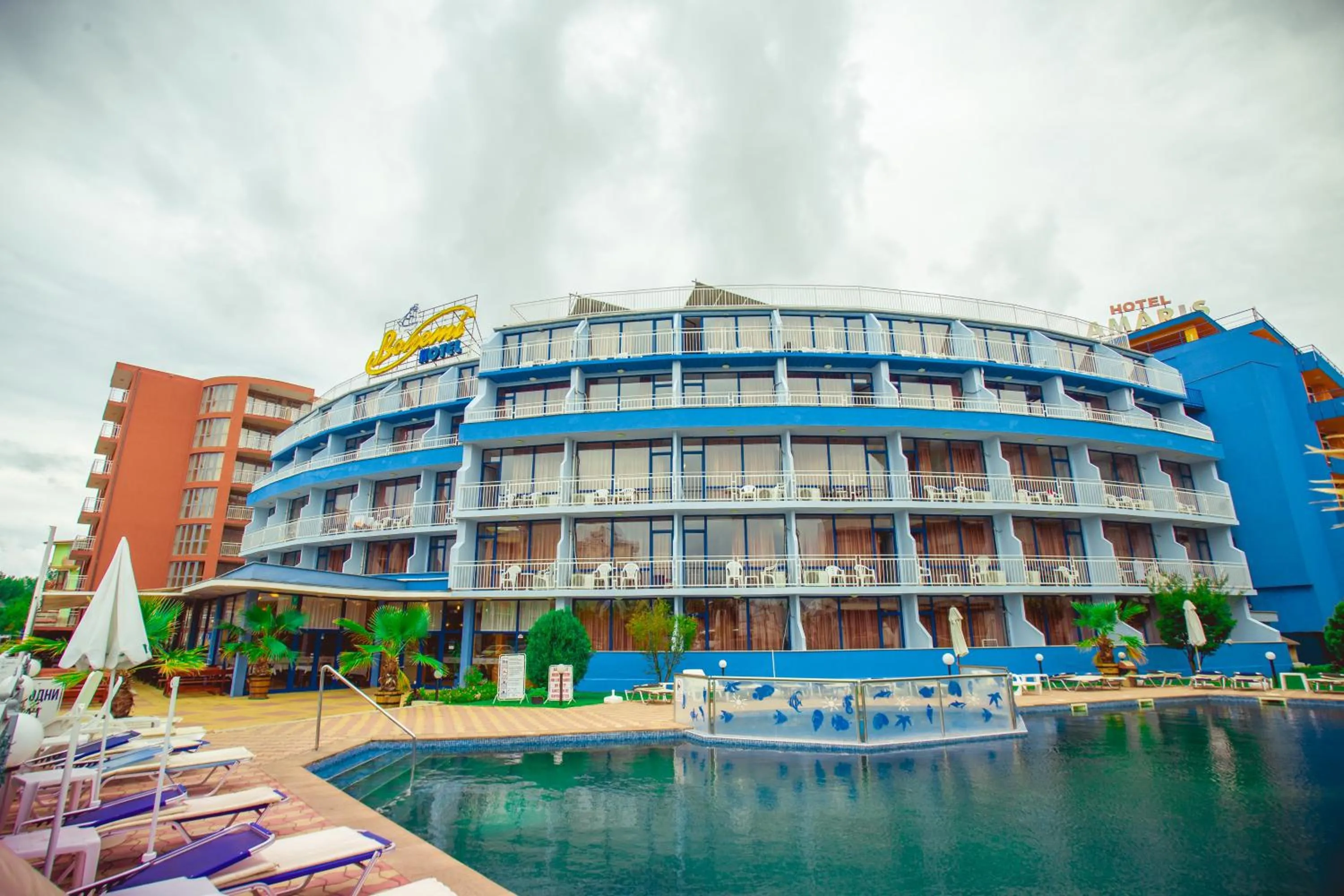 Property building in Hotel Bohemi