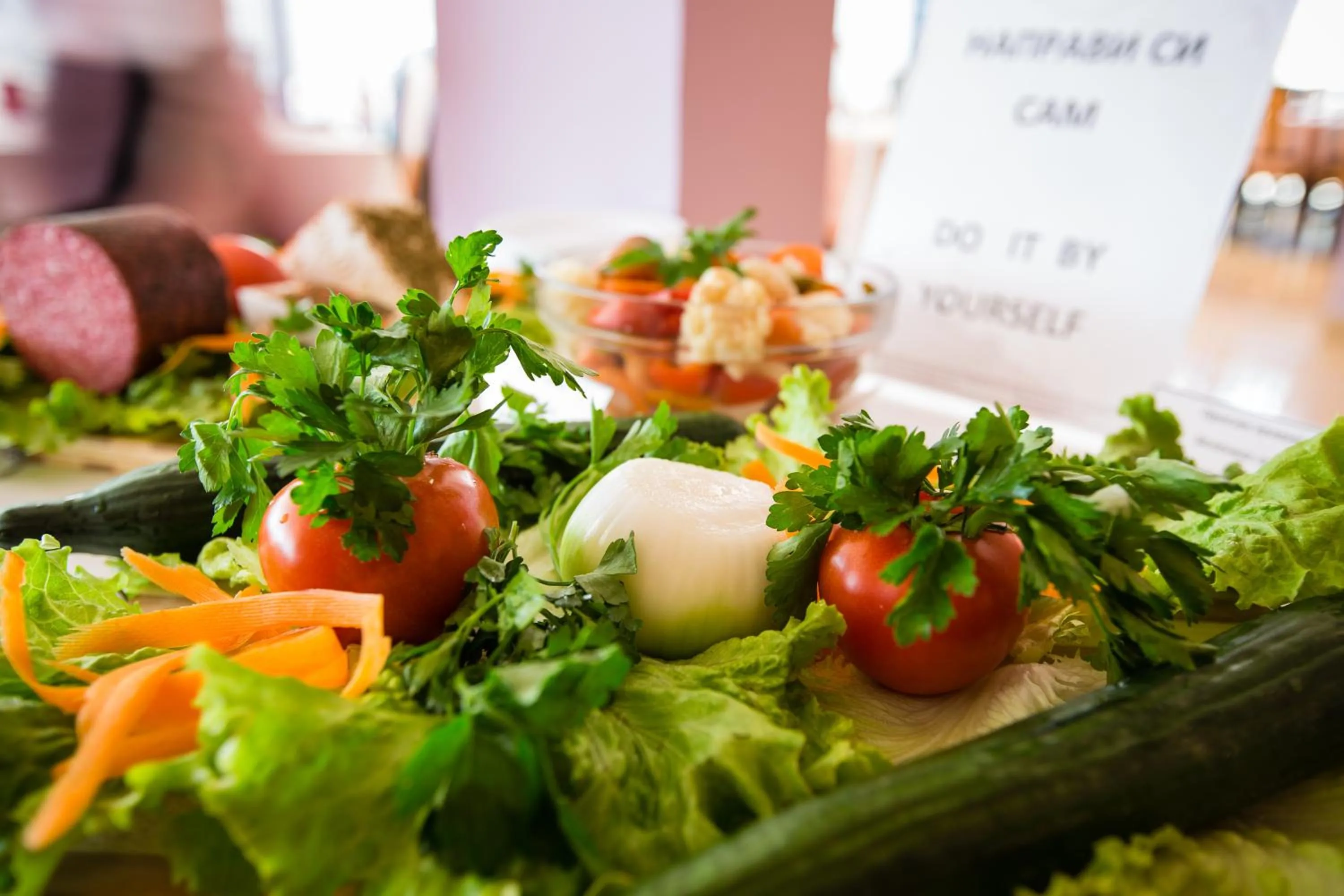 Food close-up in Hotel Bohemi