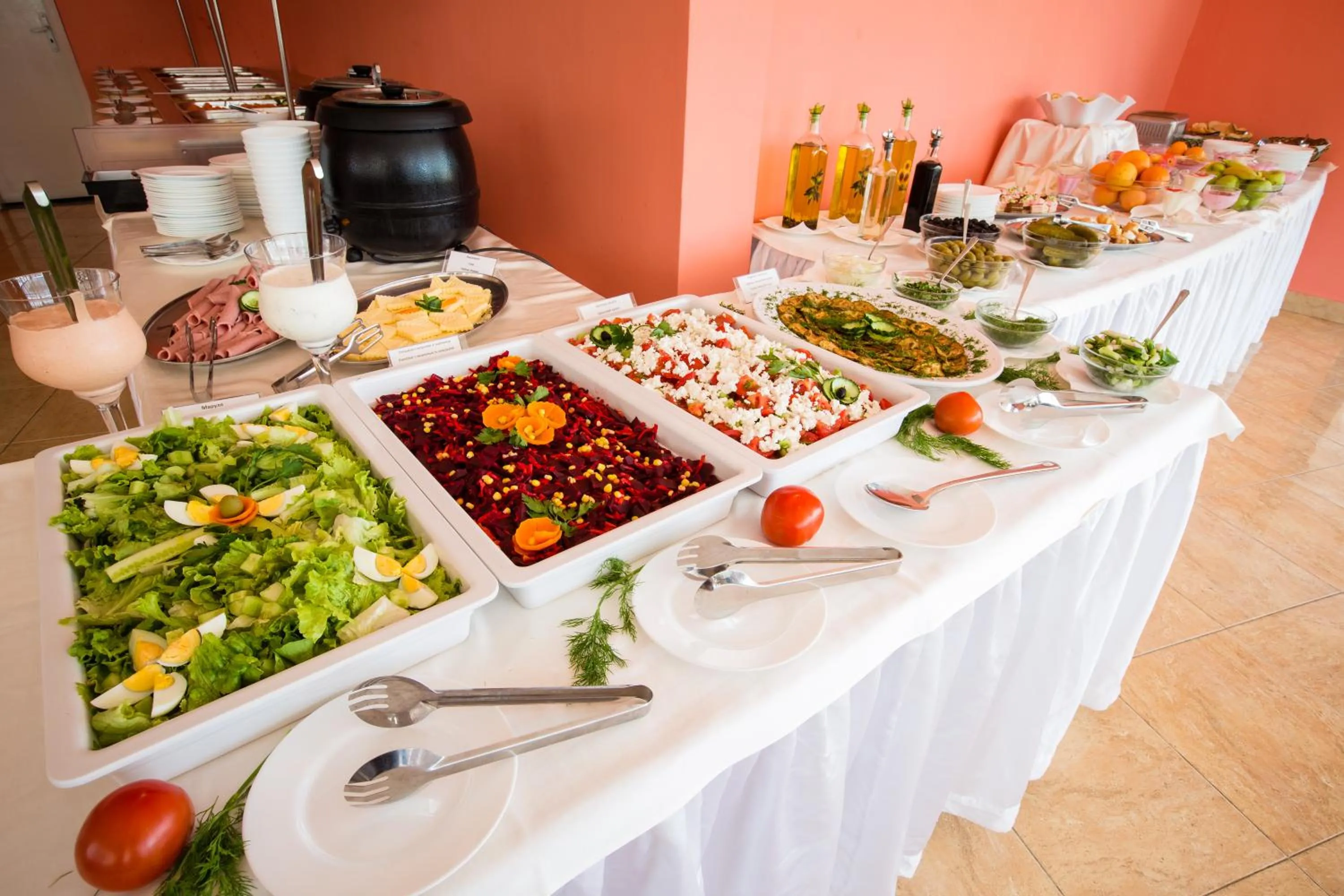 Food in Hotel Bohemi