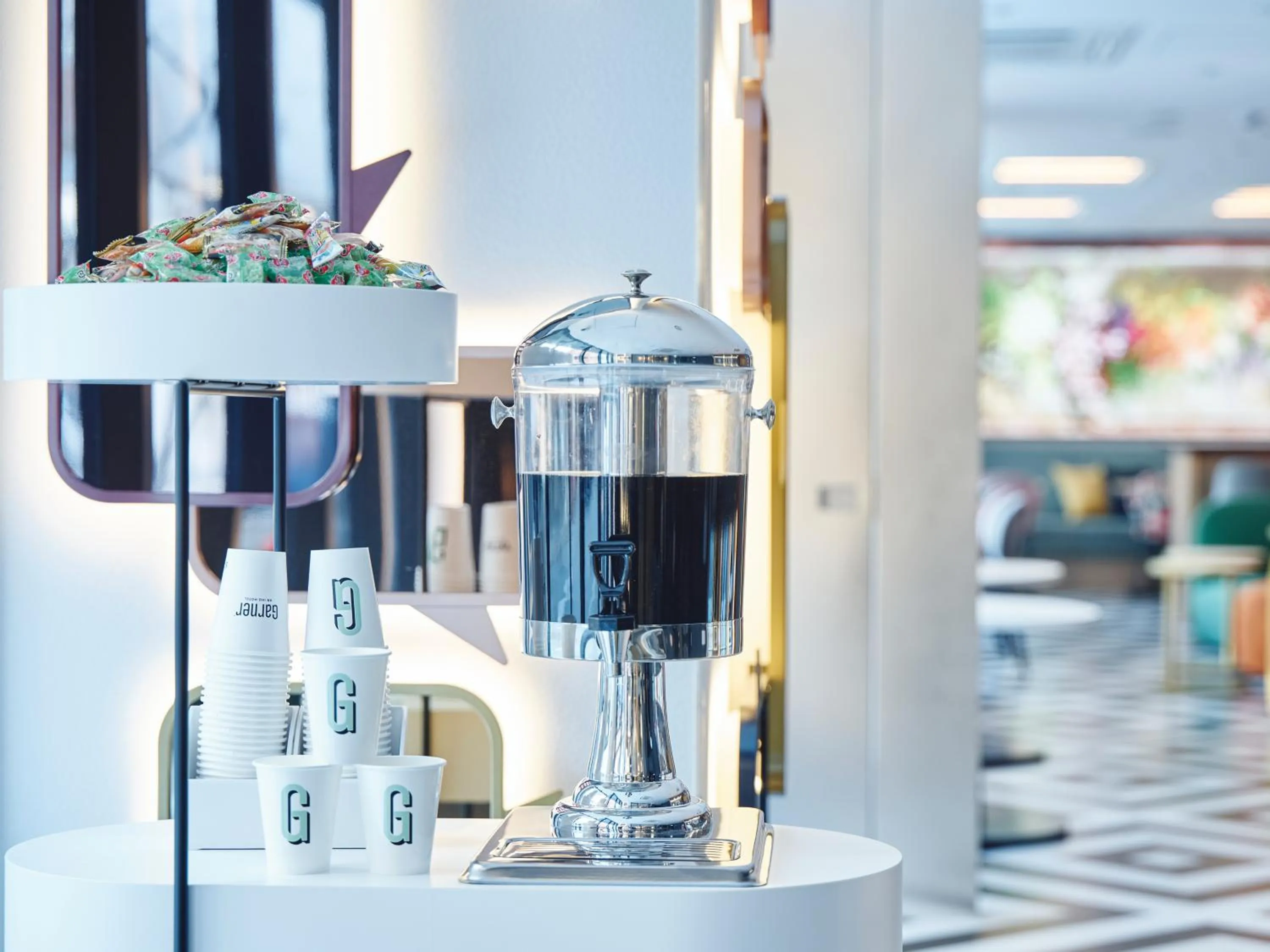 Food and drinks in Garner Hotel Osaka Honmachi Station by IHG