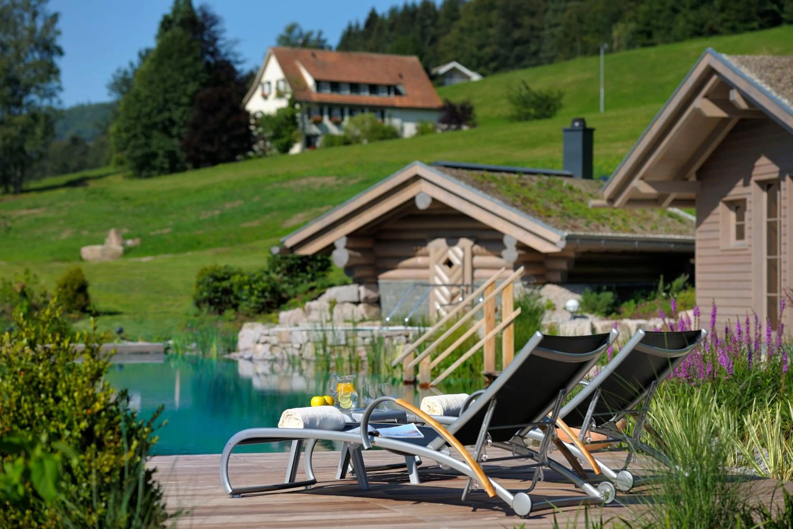 Hot Tub in Wellness & Genuss Resort - Engel Obertal