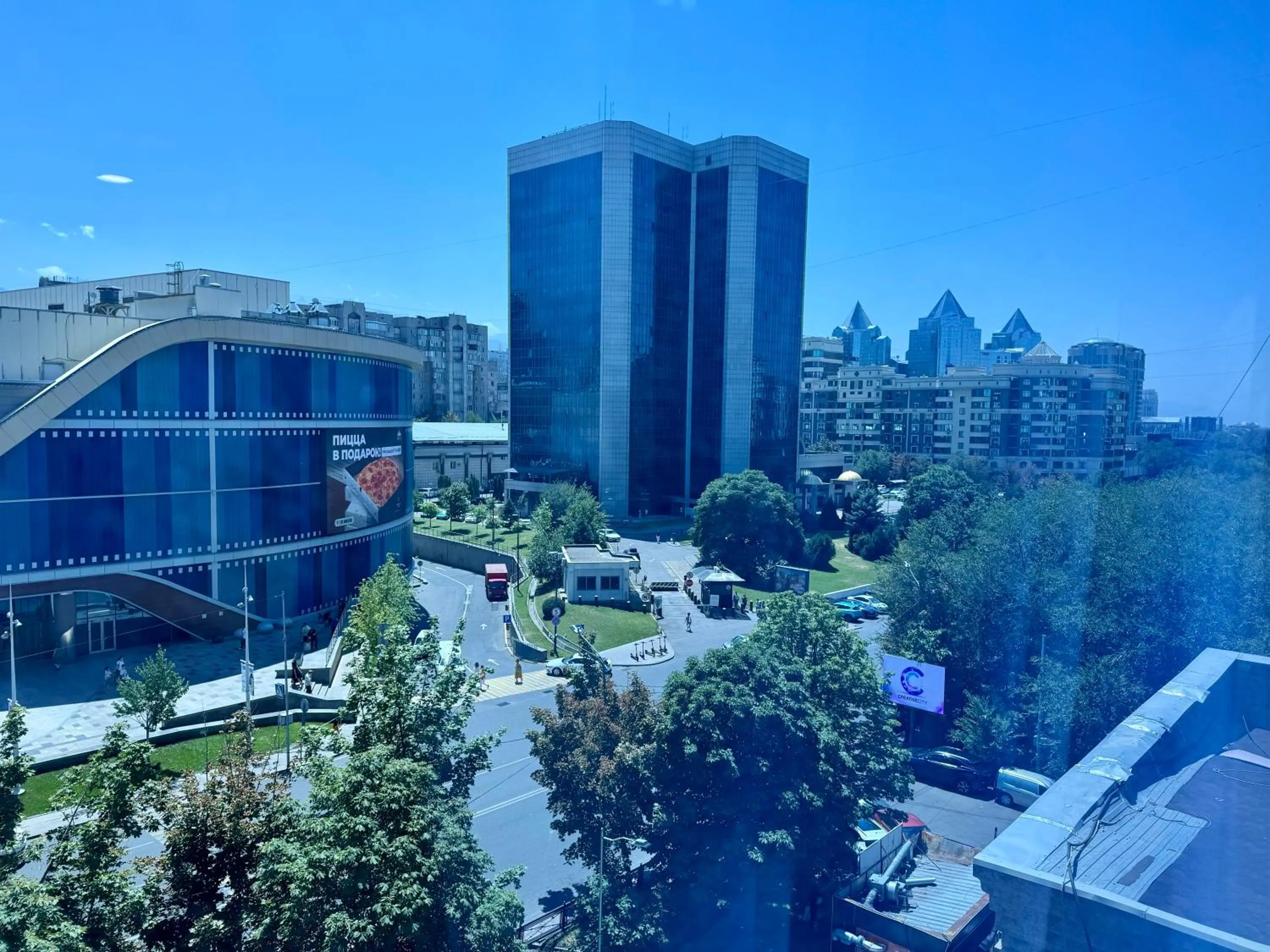 City view in Grand Hotel Eurasia