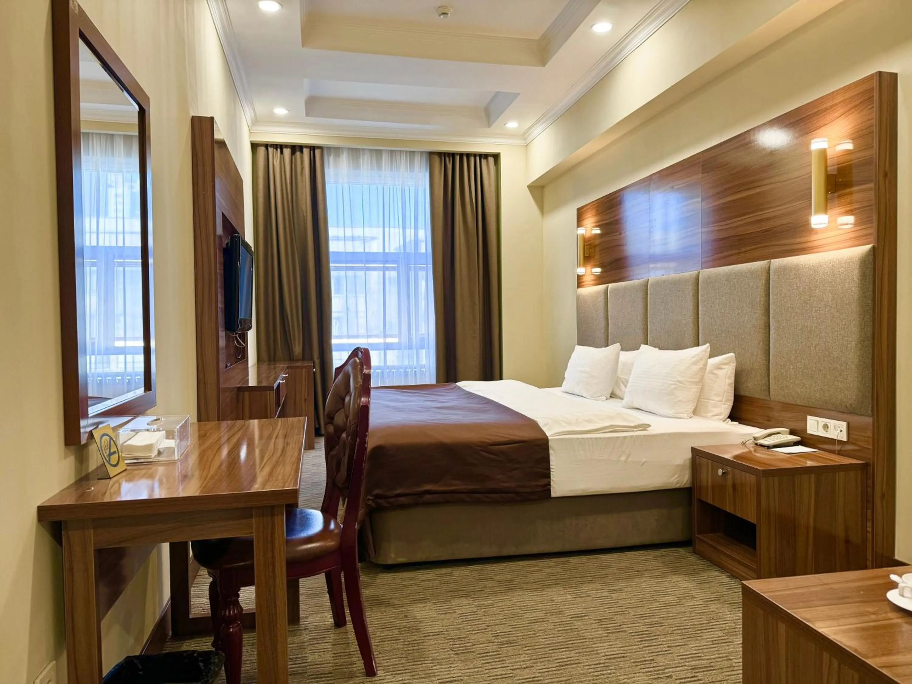 Bed in Grand Hotel Eurasia