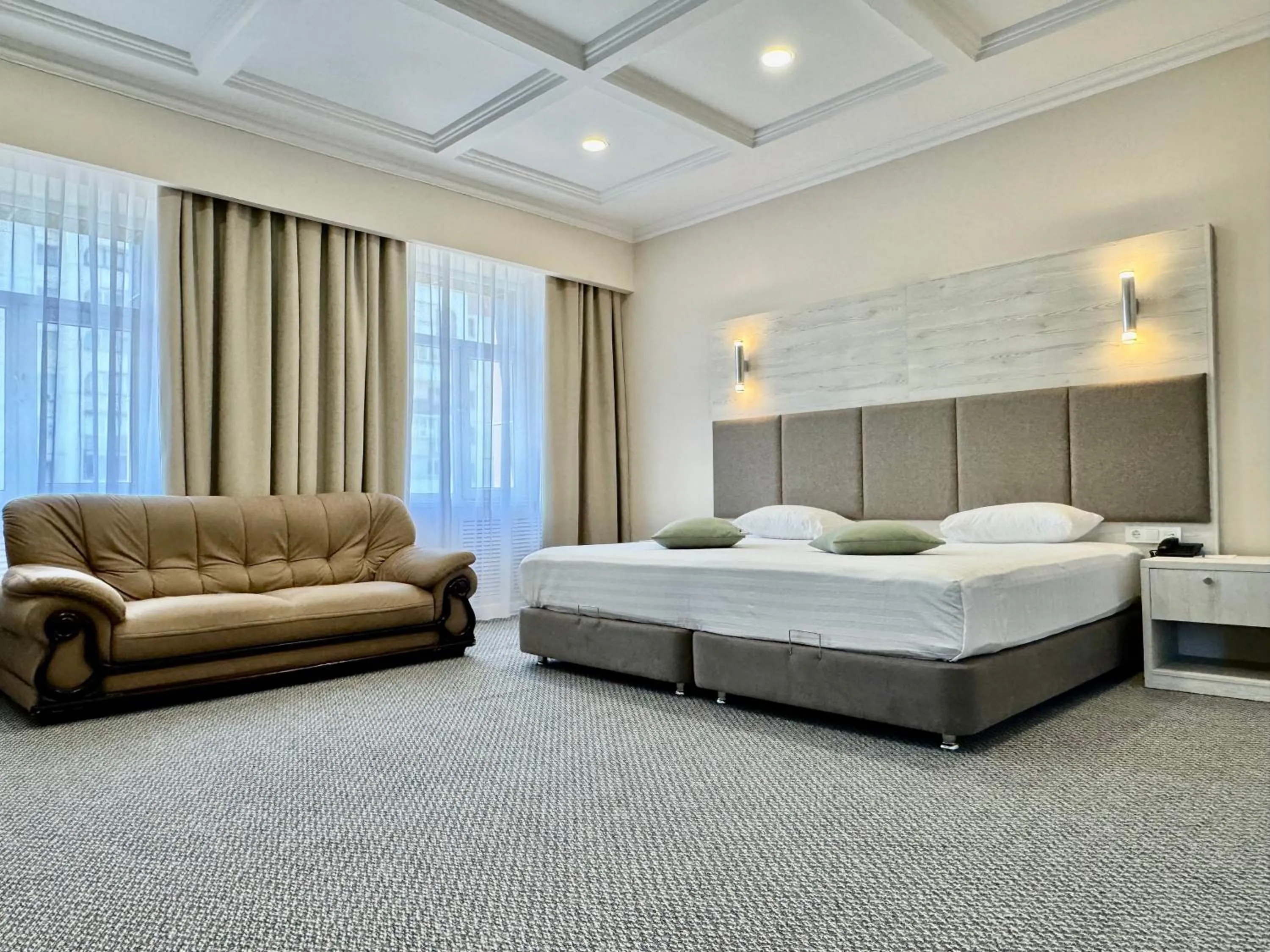 Bed in Grand Hotel Eurasia