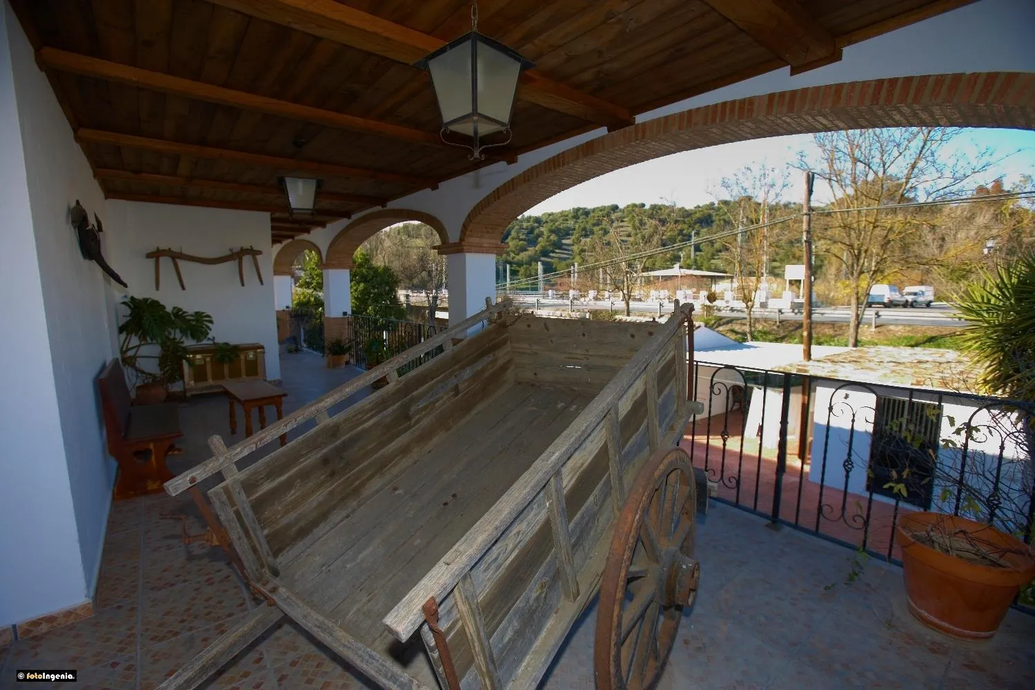 Decorative detail in Hotel Enrique Calvillo