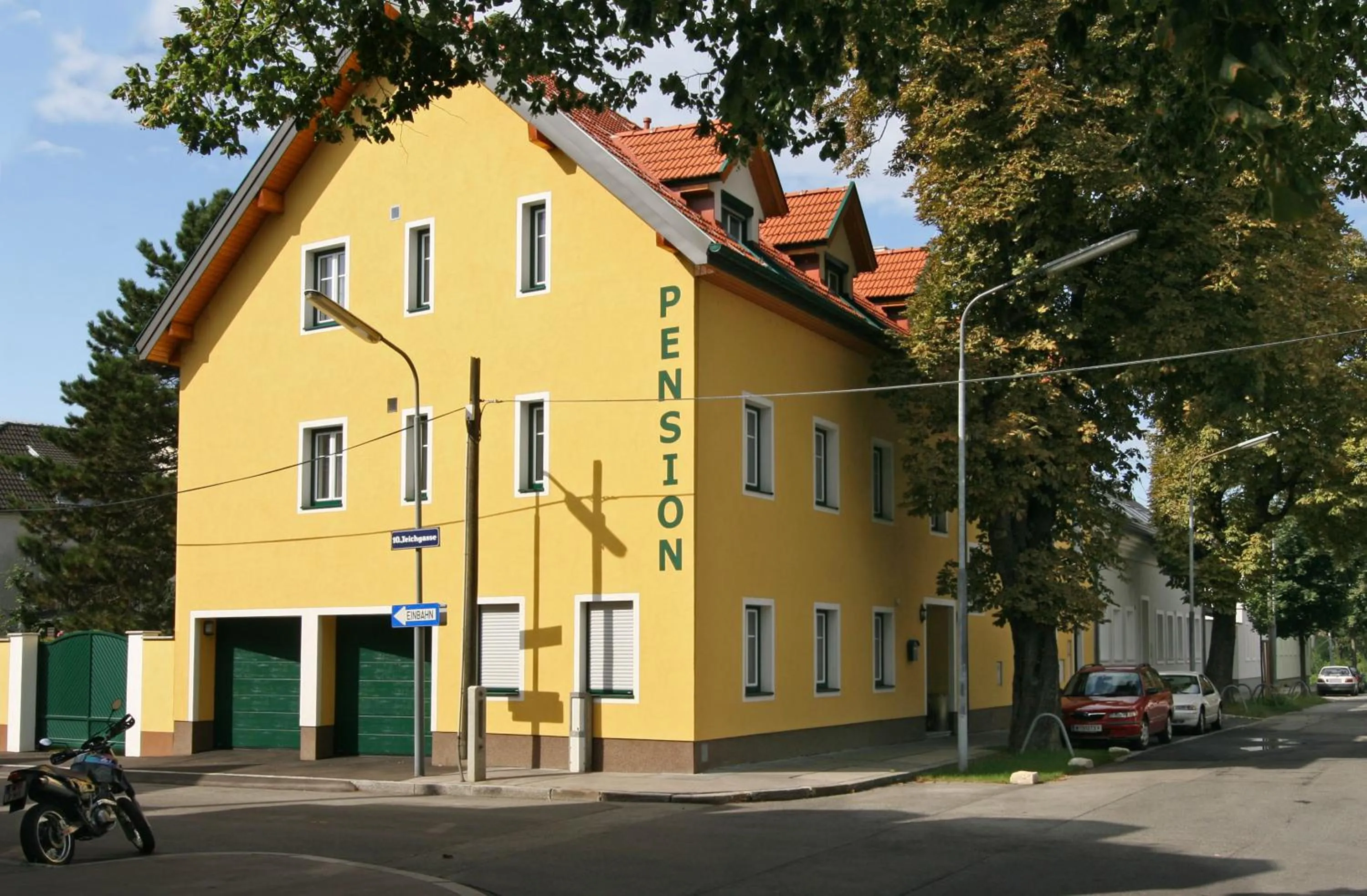 Facade/entrance in Pension Kasper