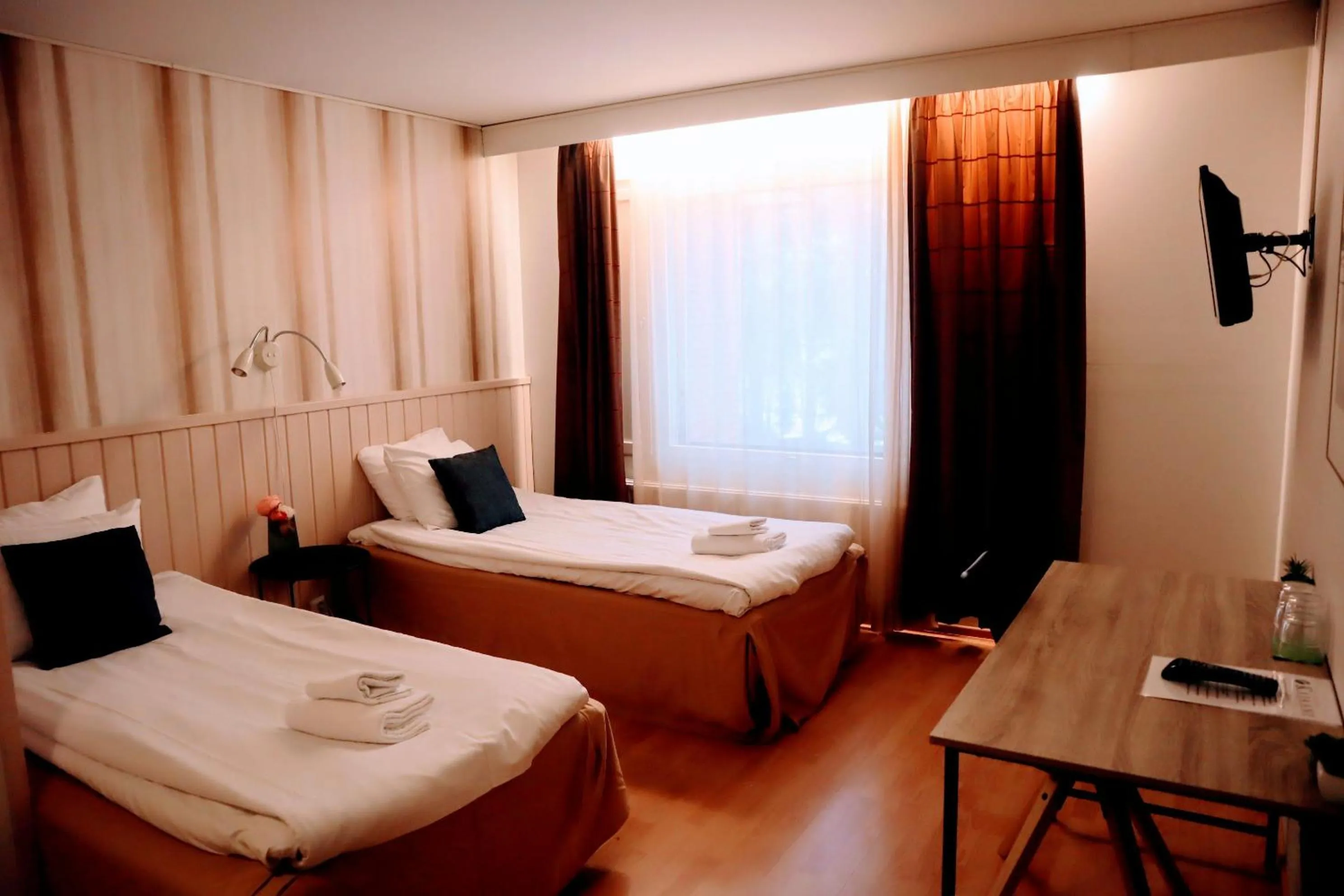 Bed in Hotel Kajaani