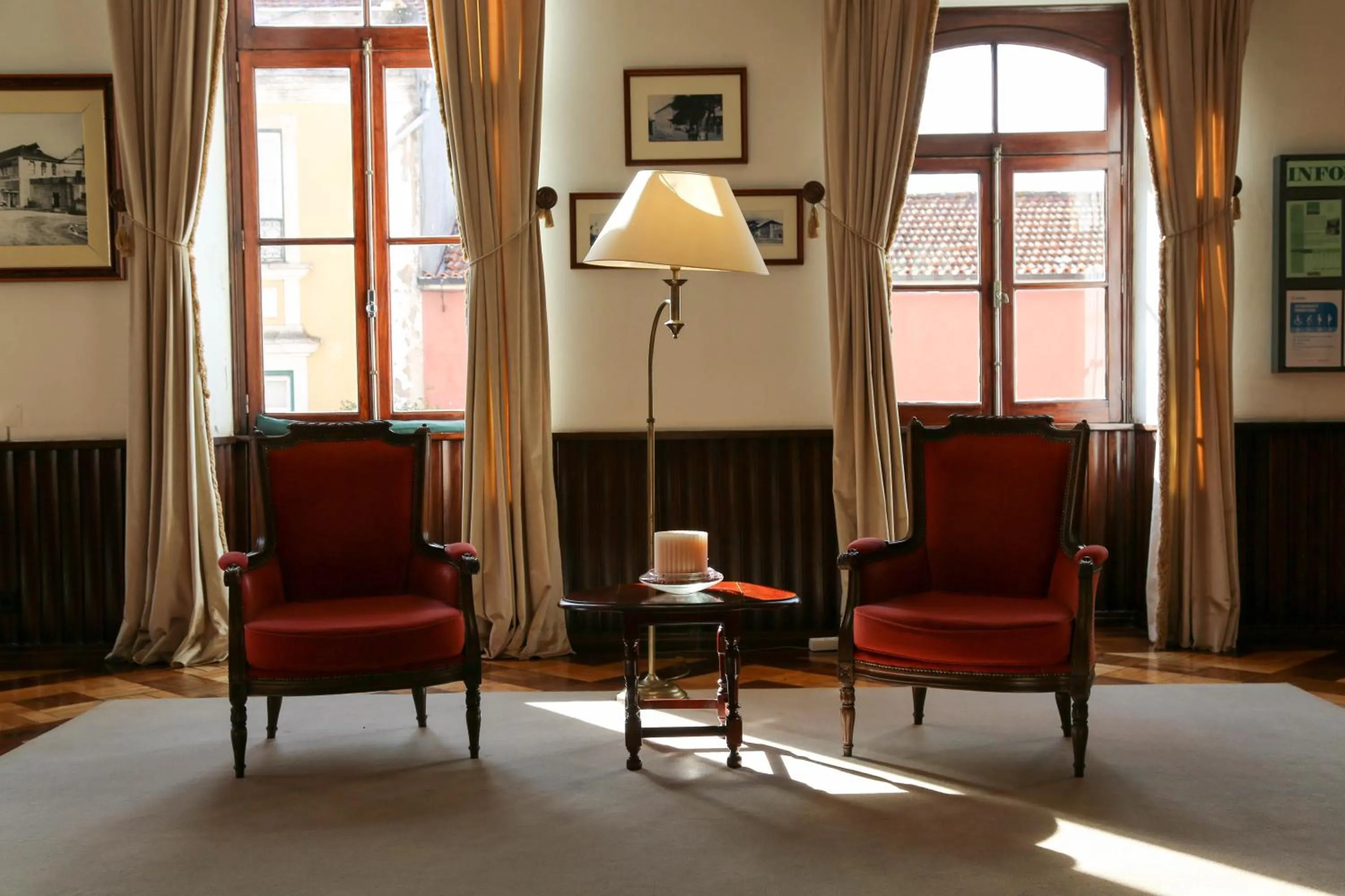 Lobby or reception in INATEL Luso