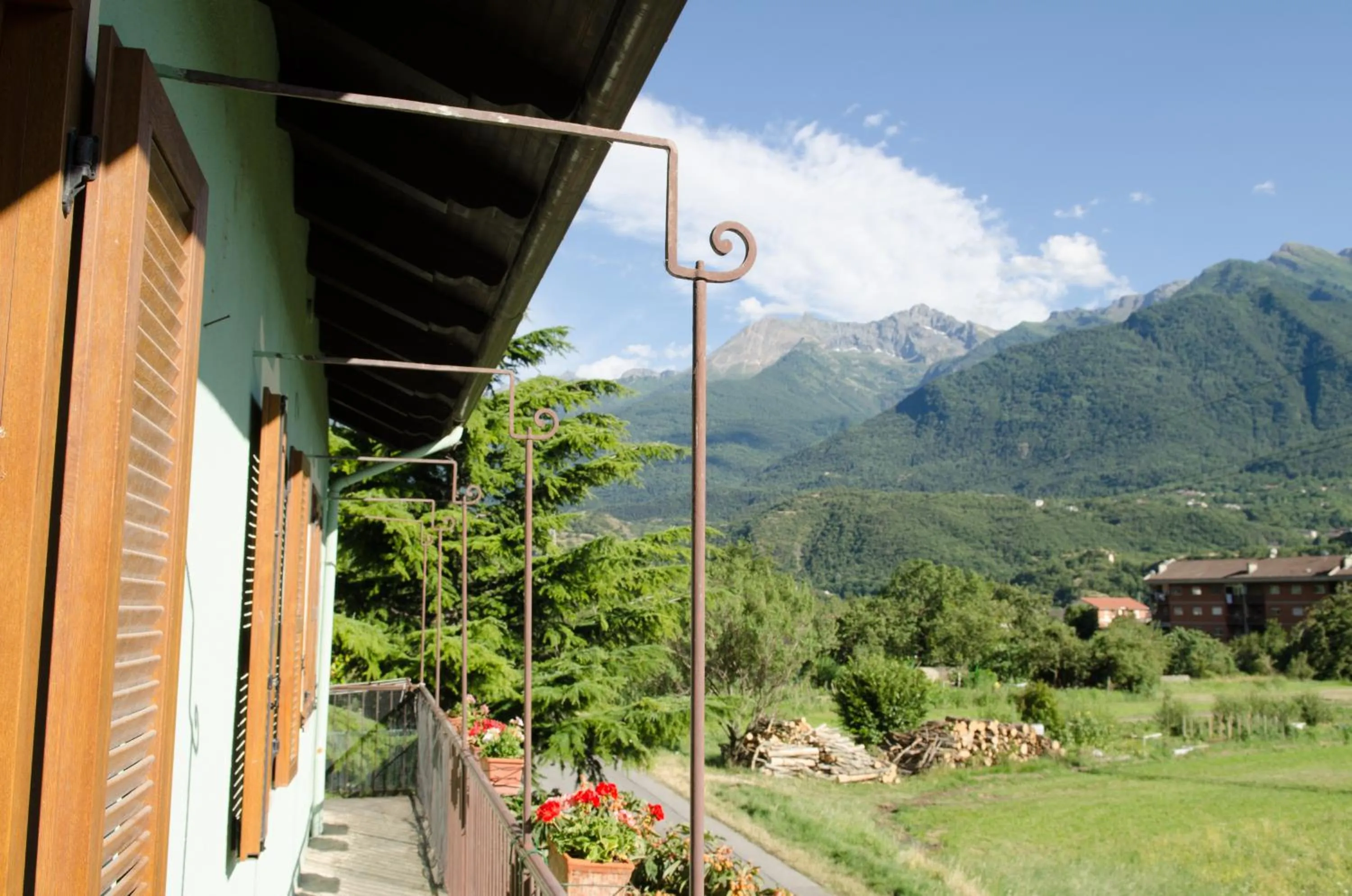 Balcony/Terrace in B&B Rocciamelone