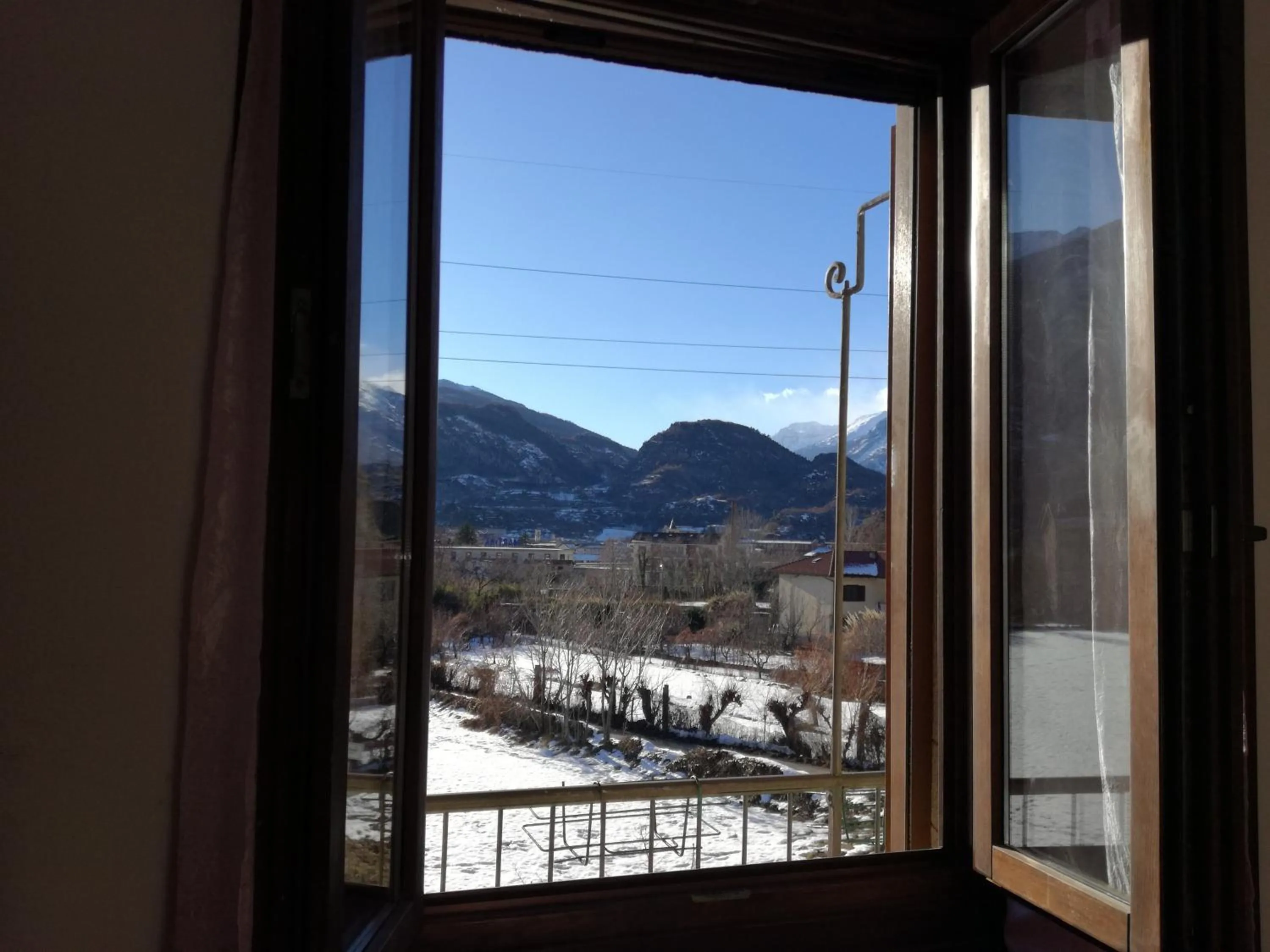 Mountain view in B&B Rocciamelone