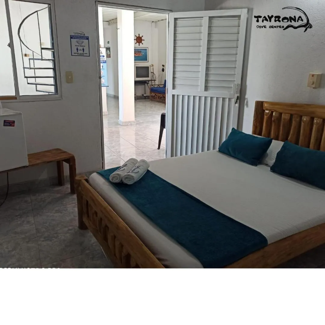 Double Room with Private Bathroom - single occupancy in Tayrona Dive Center