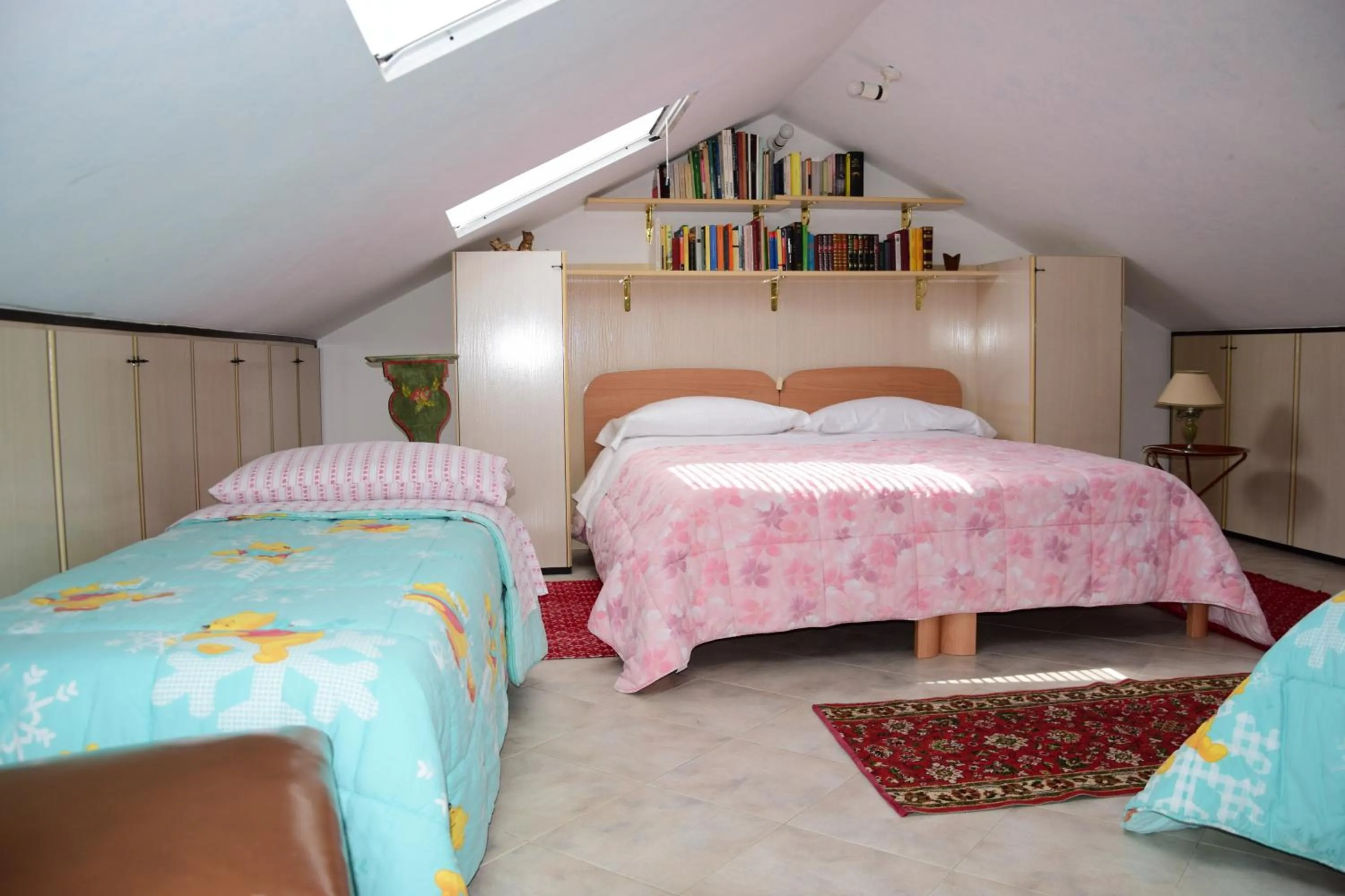 Bed in B&B Il Glicine Fiorito