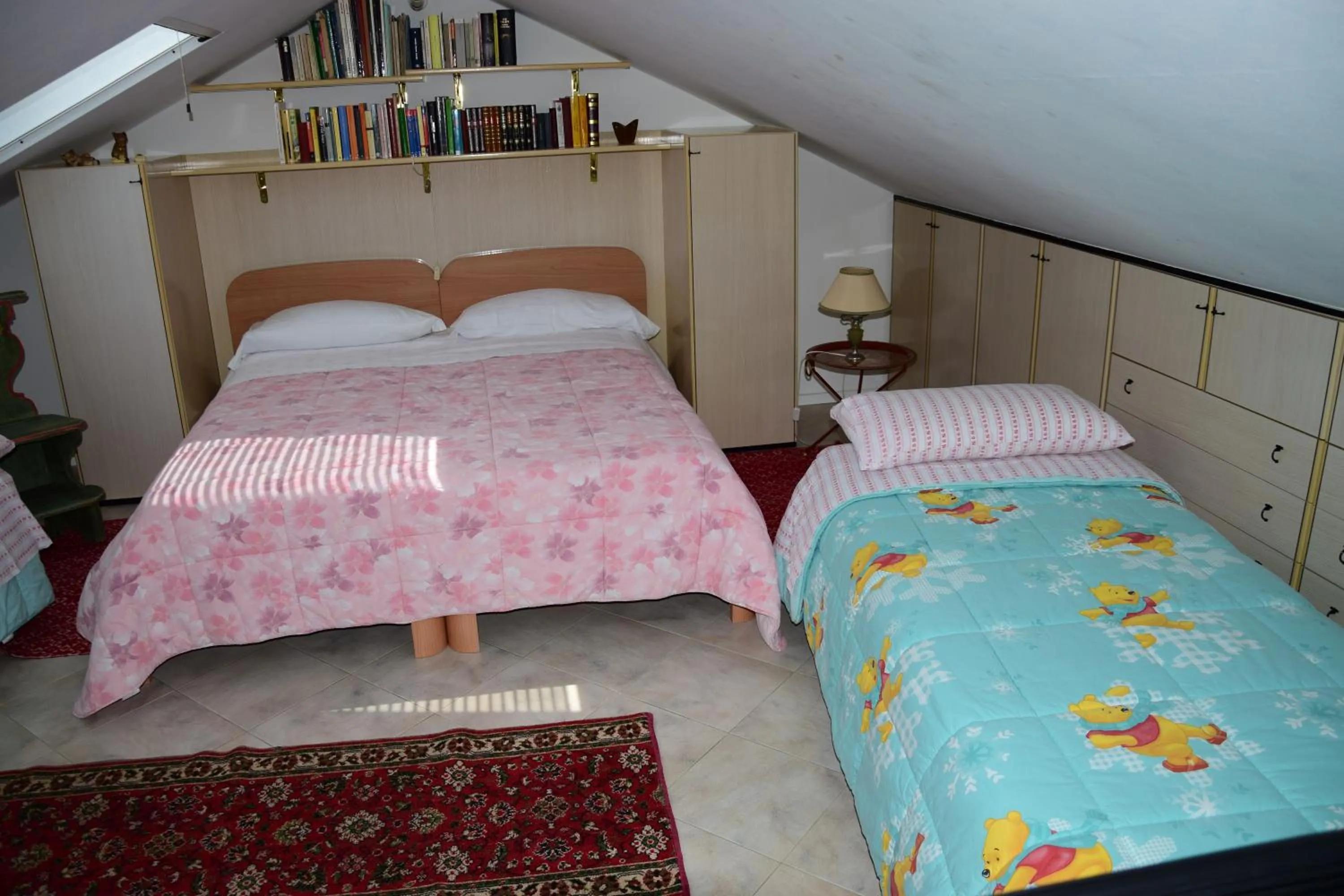 Bed in B&B Il Glicine Fiorito