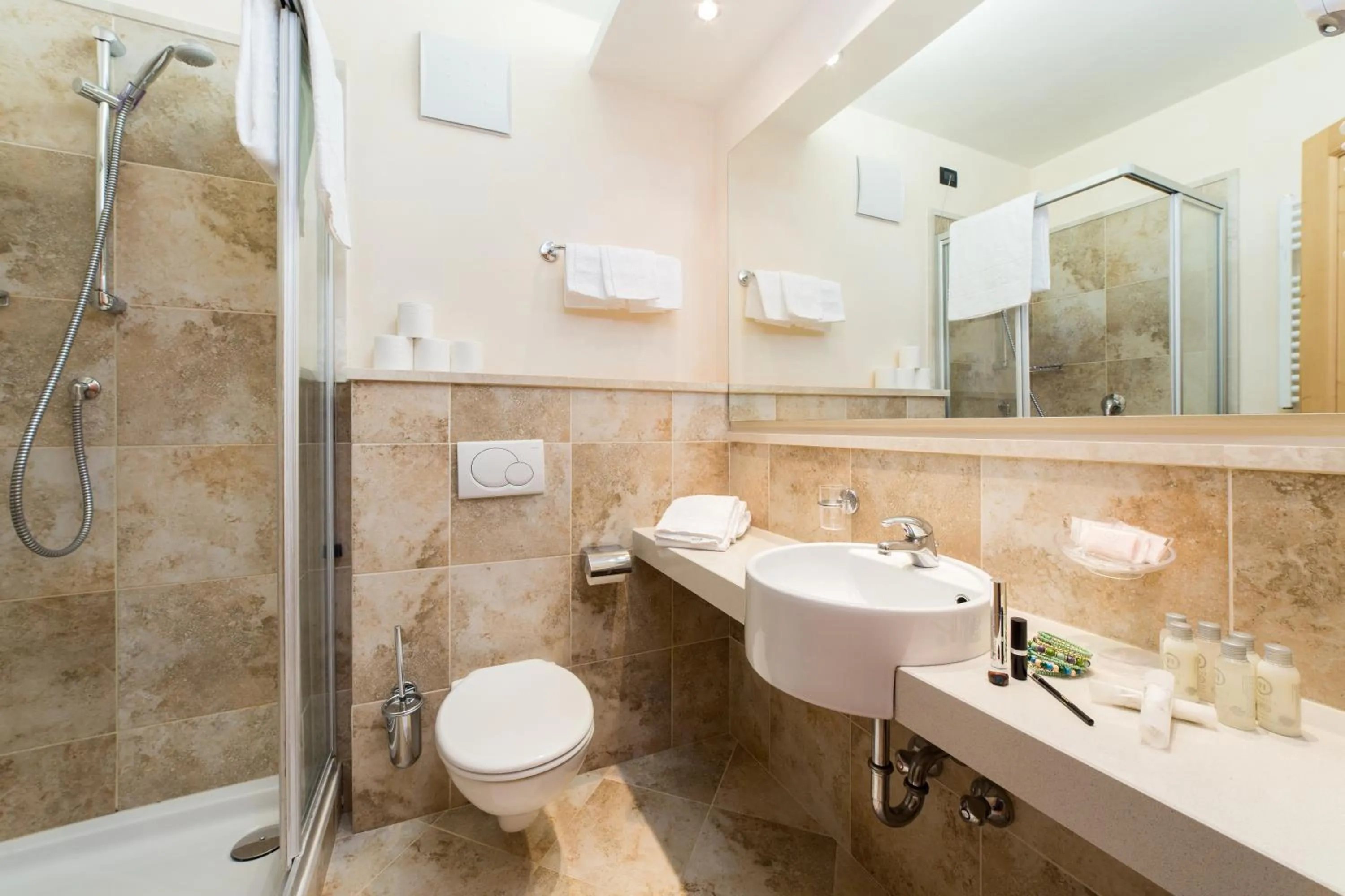 Bathroom in TH Corvara - Greif Hotel