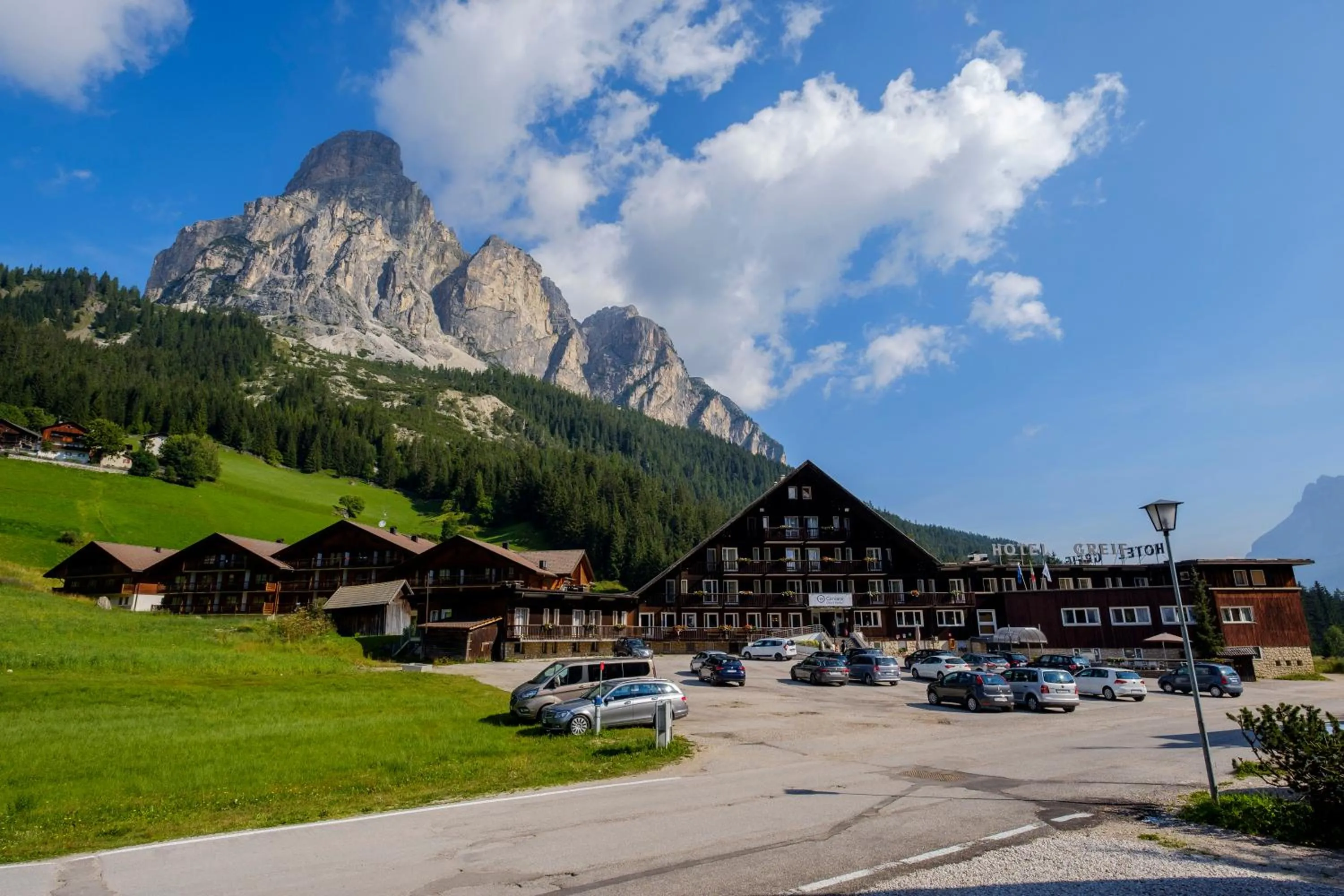 Property building in TH Corvara - Greif Hotel