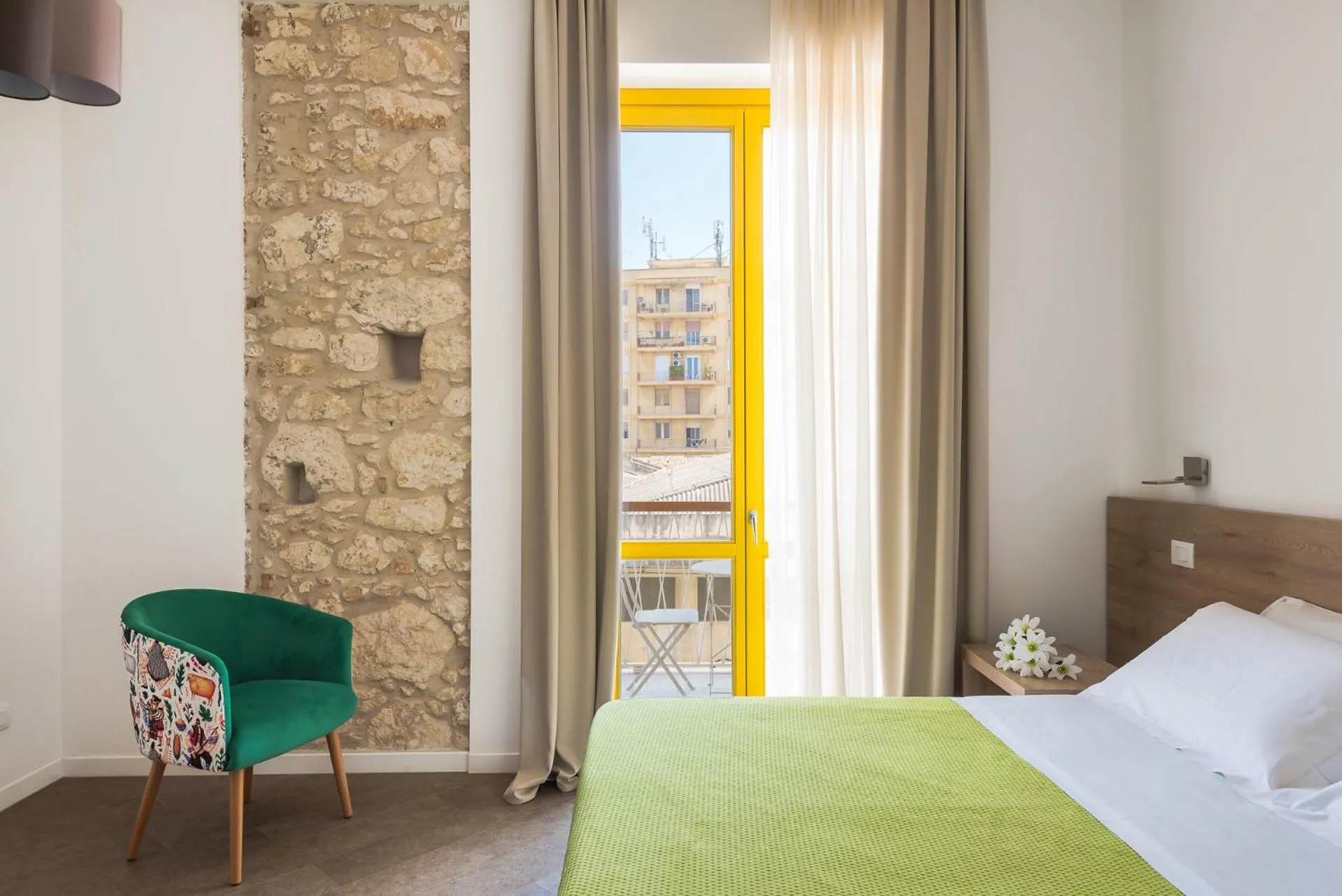 Balcony/Terrace, Bed in Archinuè